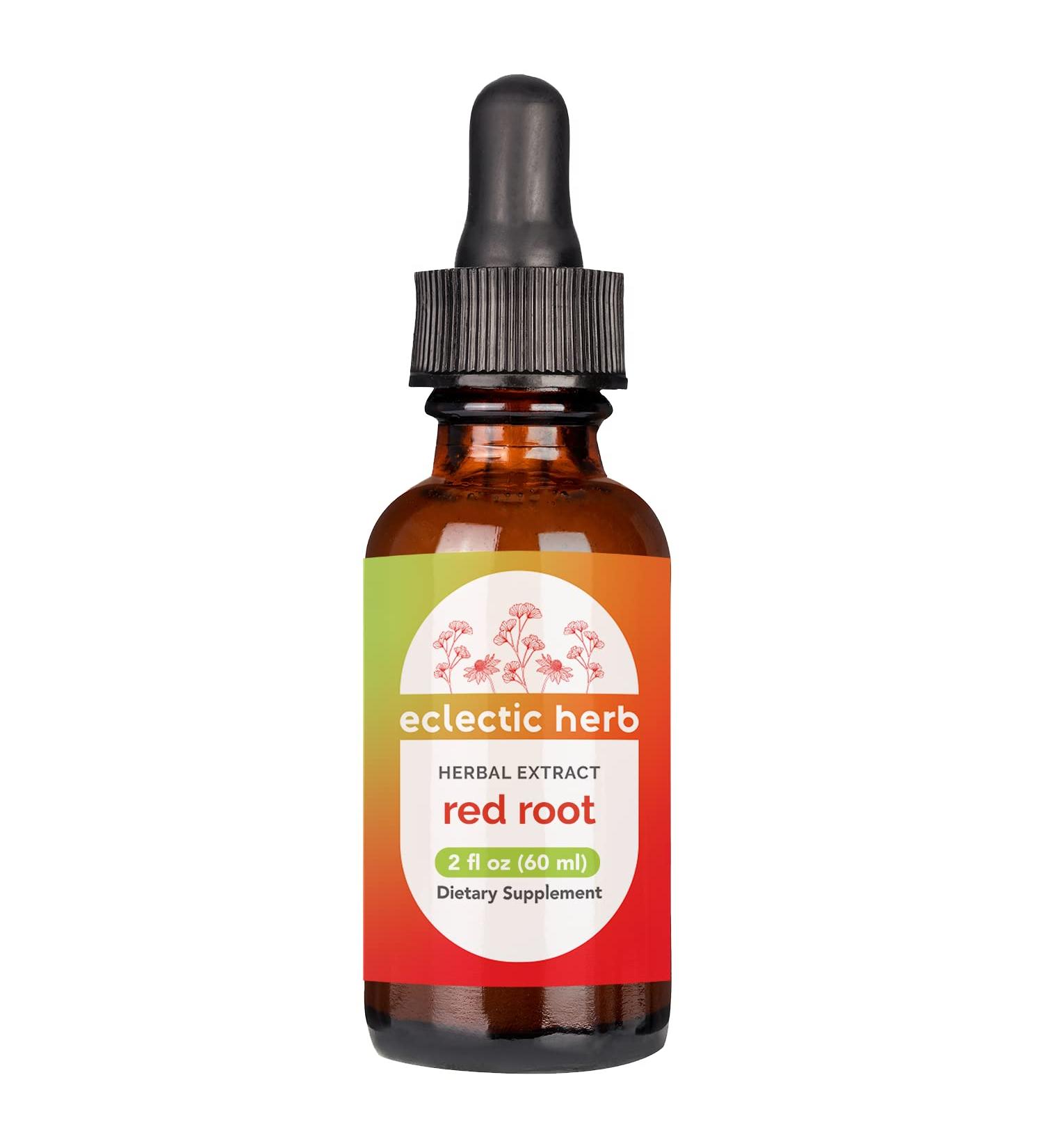 Eclectic Institute Red Root 2 fl oz | Natural Herbal Supplement for Wellness - Buy Online on GoSupps.com