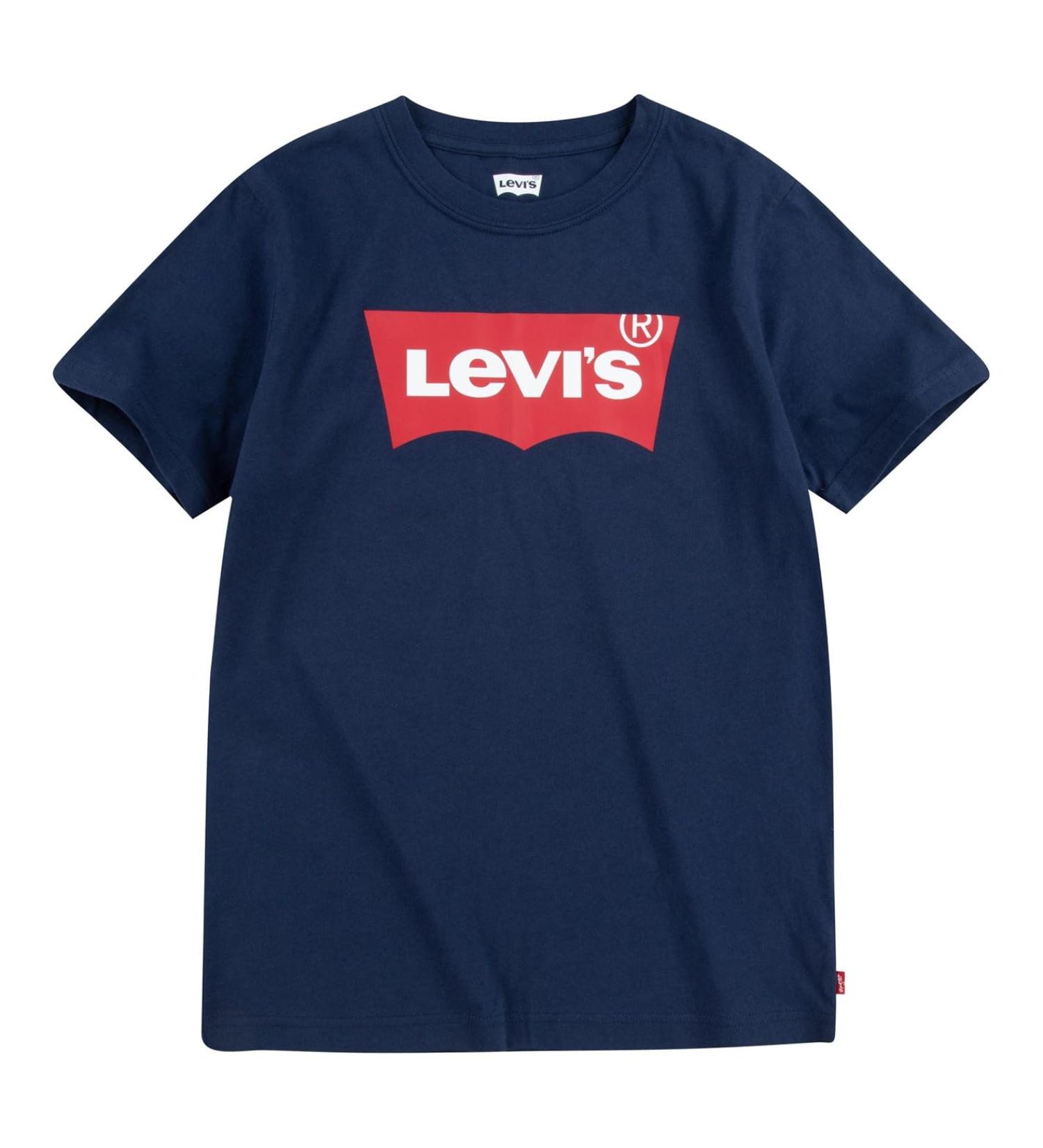 Levi's Kids LVB S/S Batwing Tee - Baby Boys 3 Months | Dress Blues - Buy Online on GoSupps.com