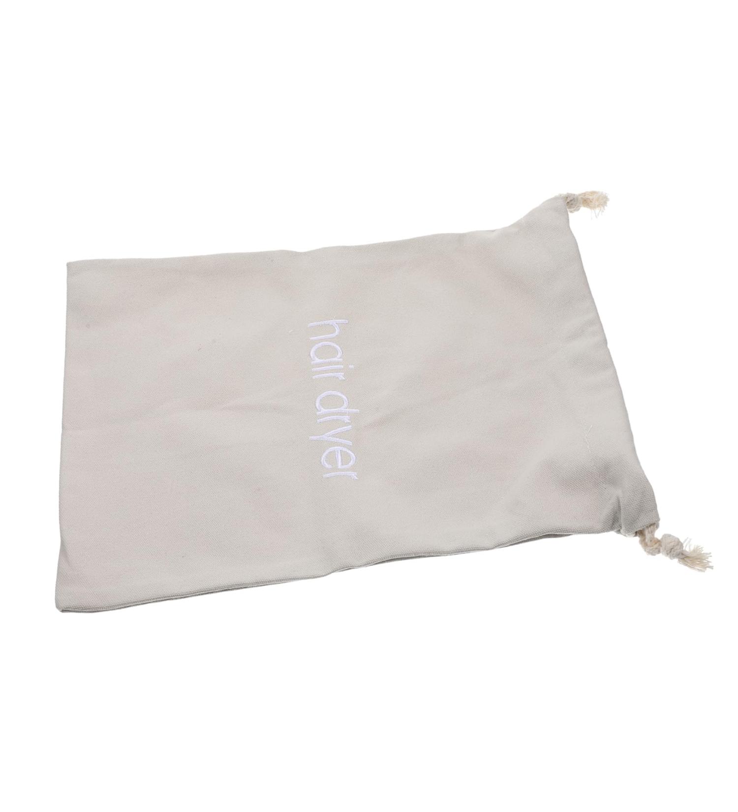 WOONEKY 4pcs Hair Dryer Storage Bag Blowdryer Bag Toiletry Bag Travel Accessories Kit Bags Fabric Light Grey - Buy Online on GoSupps.com