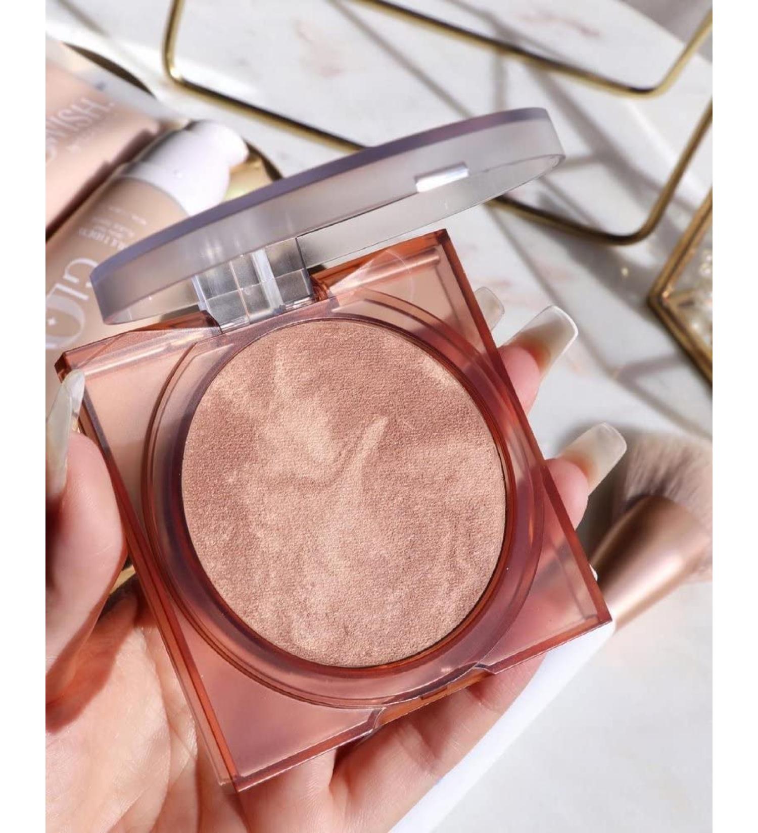 Huda Beauty GloWish Soft Radiance Bronzing Powder (Medium) - Get a Natural Glow - Buy Online on GoSupps.com