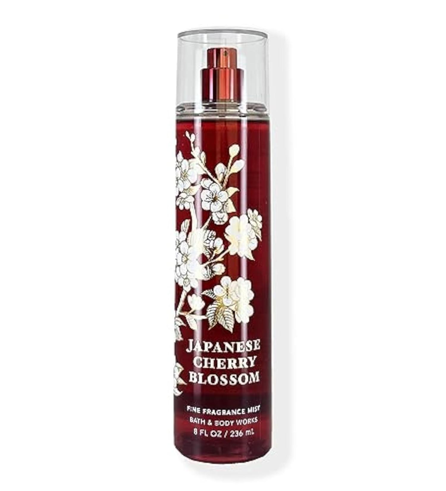 Bath & Body Works Japanese Cherry Blossom for Women Fine Fragrance Mist 8 Ounce Fresh Sandalwood 8 Fl Oz (Pack of 1)