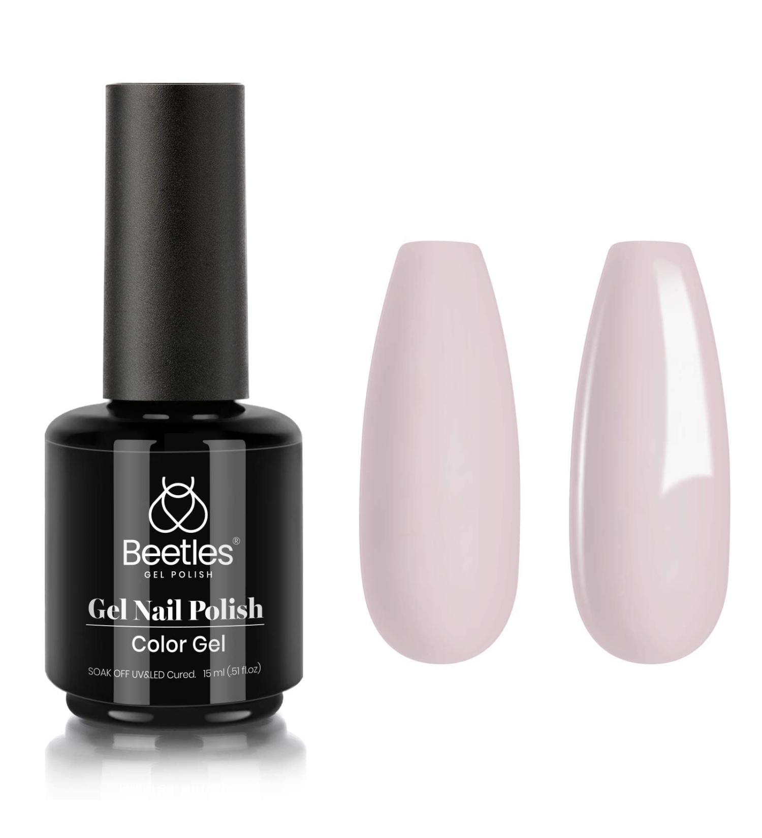 Beetles Gel Polish 15ml Nancy Nude | Soak Off LED Nail Lamp Gel Polish for Salon & Home Manicure - Buy Online on GoSupps.com