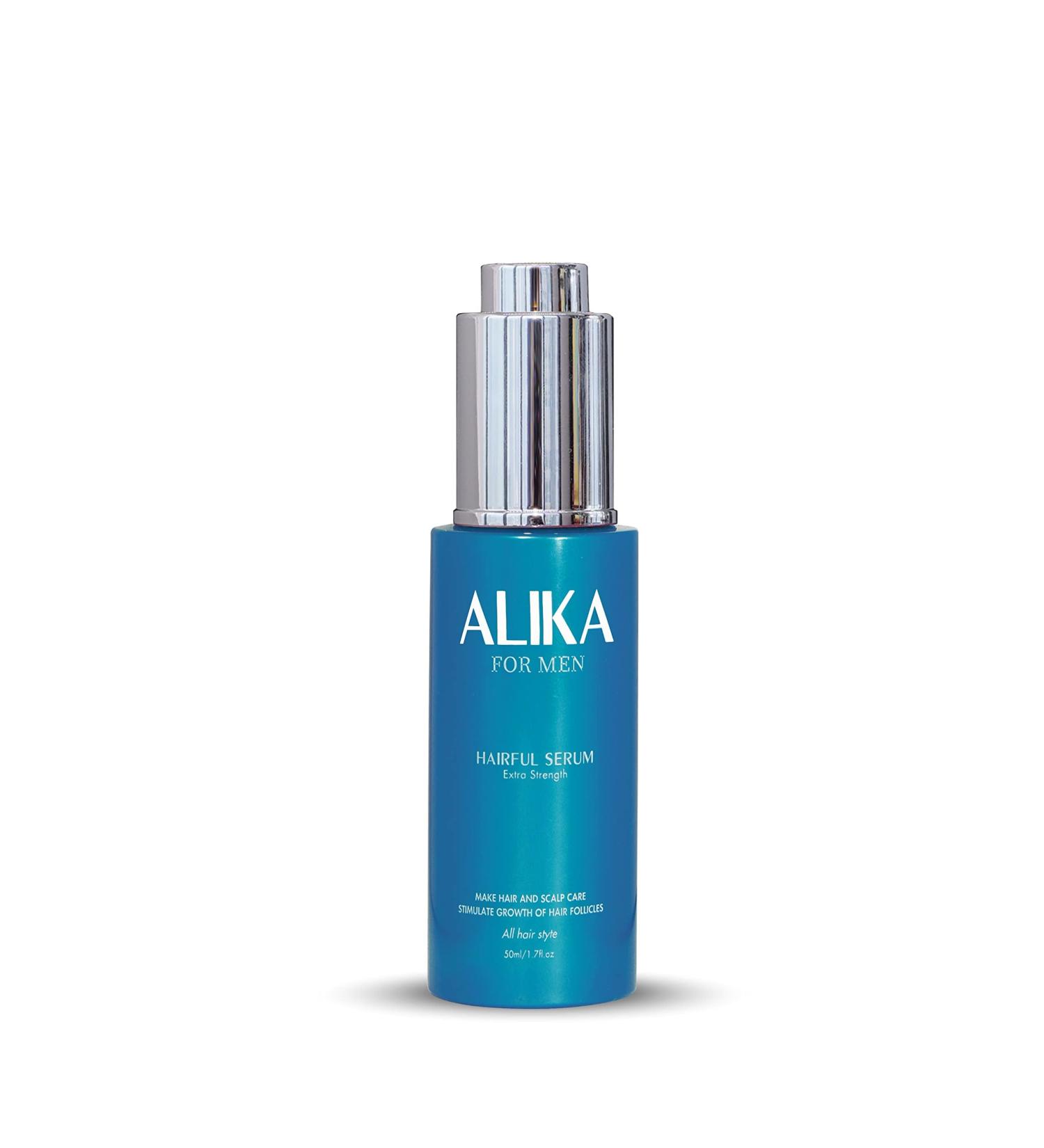 ALIKA Hair Growth Serum | Stimulate Gorgeous Hair Growth | Men's Hair Loss Treatment (50ml) - Suitable for All Scalp Types - Buy Online on GoSupps.com