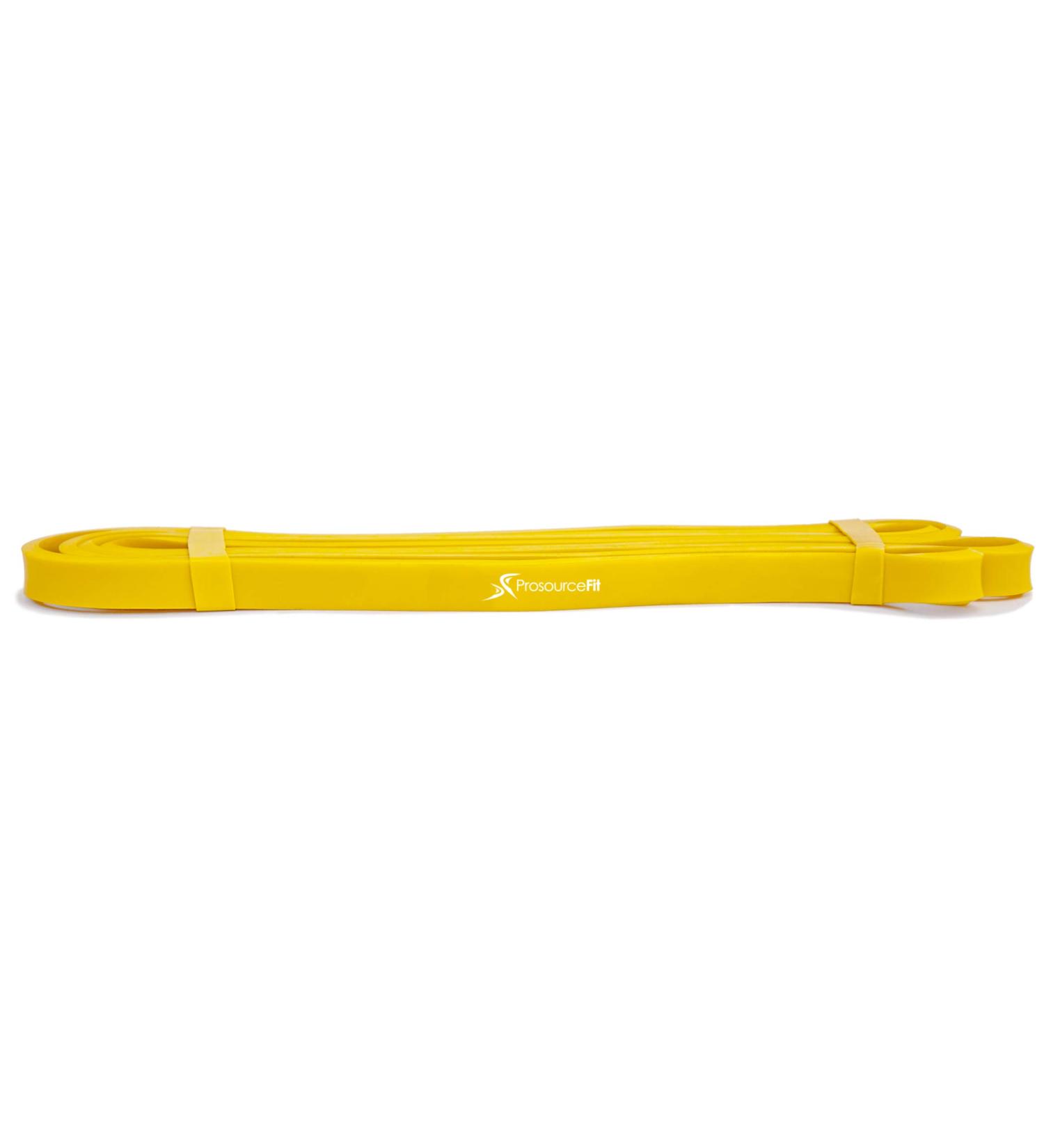 ProsourceFit Xfit Power Resistance Bands - Heavy Duty 41 for Cross-Training Pull-Ups and Full Body Workouts | 10-35lbs Yellow - Buy Online on GoSupps.com