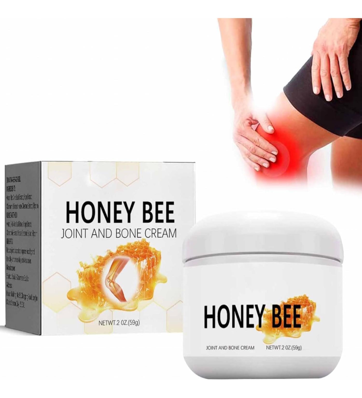Honey Bee Pain and Bone Healing Cream Bee Pain Cream New Zealand Bee Gel Joint and Bone Therapy Bee Cream for Arthritis New Zealand Bee Gel - Buy Online on GoSupps.com