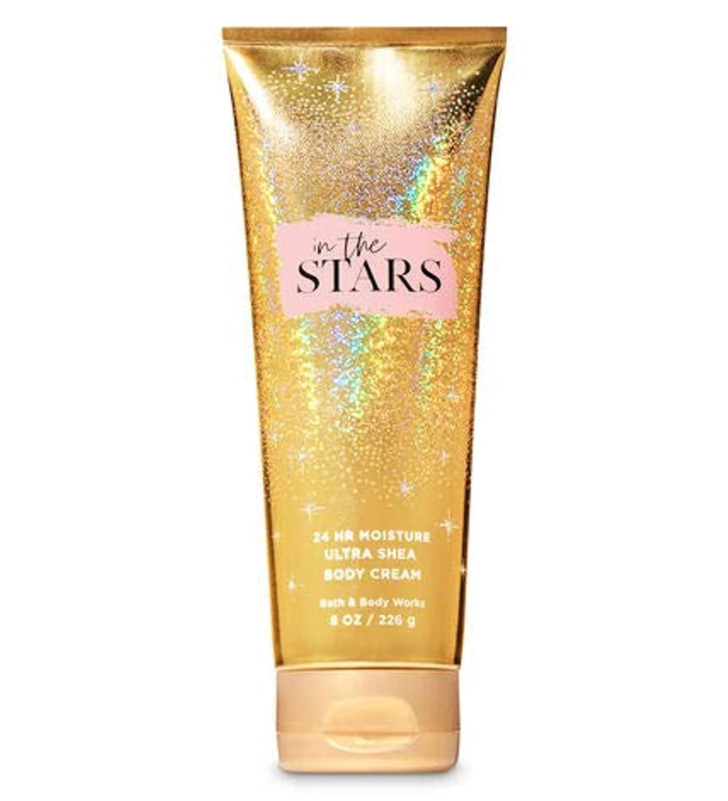 Bath and Body Works In The Stars Ultra Shea Body Cream 8oz - Sandalwood Scent - Buy Online on GoSupps.com