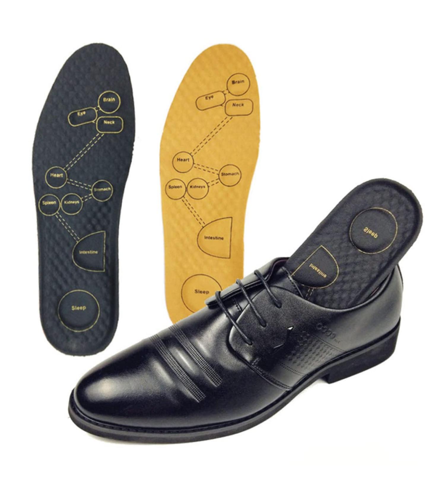 FOMIYES Magnetic Insoles - Orthotic Shoe Inserts for Men & Women | Arch Support & Cushioning for Running & Sports - Comfortable Foot Padding in Black Size 41 - Buy Online on GoSupps.com