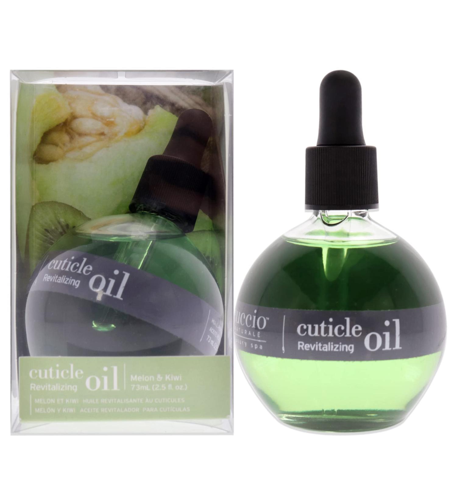 Cuccio Naturale Revitalising Cuticle Oil Melon & Kiwi Green 73 ml (Pack of 1) Melon & Kiwi 73 ml (Pack of 1) - Buy Online on GoSupps.com