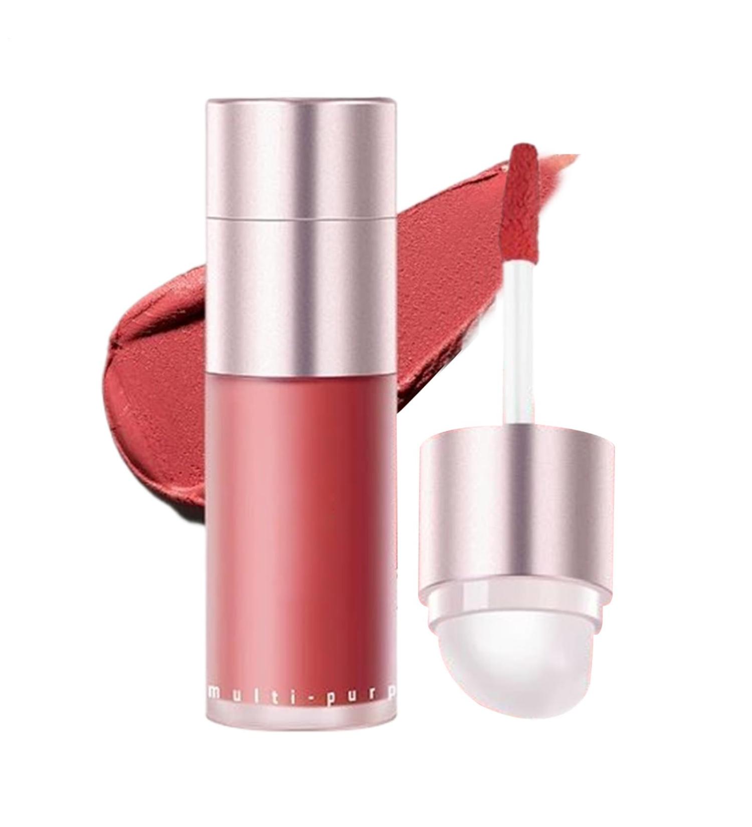 Cream Blush | Liquid Lip and Cheek Stick Eyeshadow | Long-Lasting Dual-Bulb Cosmetic for Women and Girls | Travel School Birthday Party Holiday Christmas Wedding - Buy Online on GoSupps.com