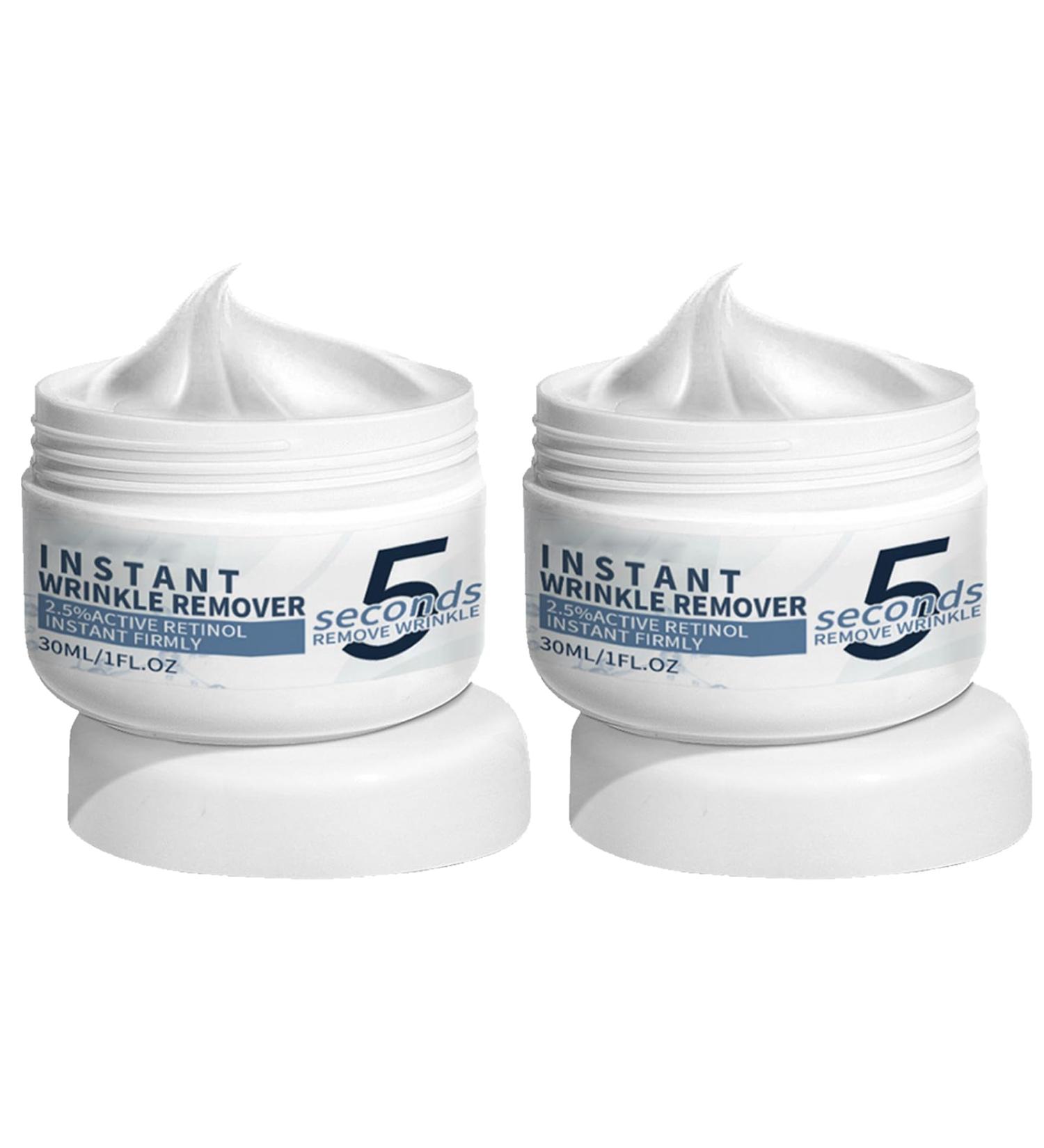 KOAHDE Lifting Moisturizing Facial Cream 5 Seconds Anti-Aging Face Cream Active Retinol Face Cream 5 Seconds Wrinkle Remover Rapid Wrinkle Repair Cream 5 Seconds Retinol Anti-Wrinkle Cream 2PC - Buy Online on GoSupps.com