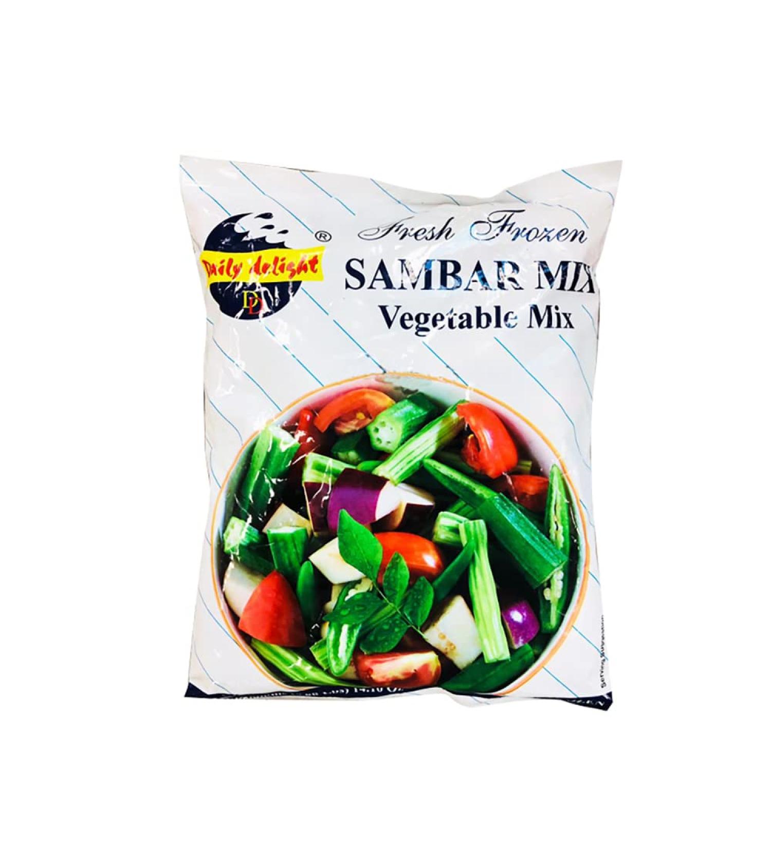 Daily Delight Sambar Mix | Indian Origin | Blend of Spices Garam Masala |Dal Makhani | All Natural | No Artifical Colouring | Ready to Eat Sambar Mix |400gm SAMBAR MIX 400G