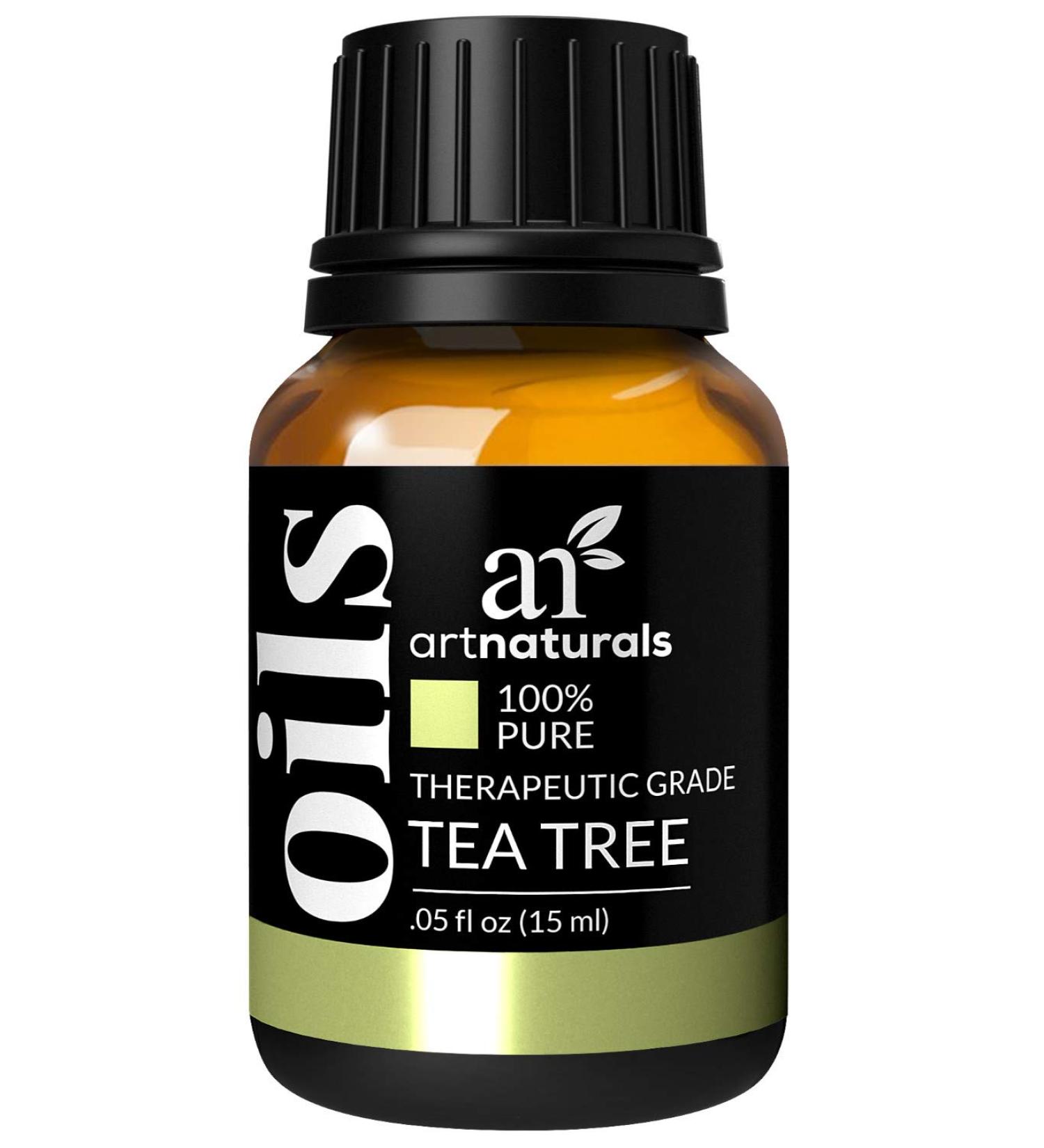 Artnaturals Tea Tree Oil 0.5 fl oz (15 ml) - Natural Skincare & Acne Solution - Buy Online on GoSupps.com