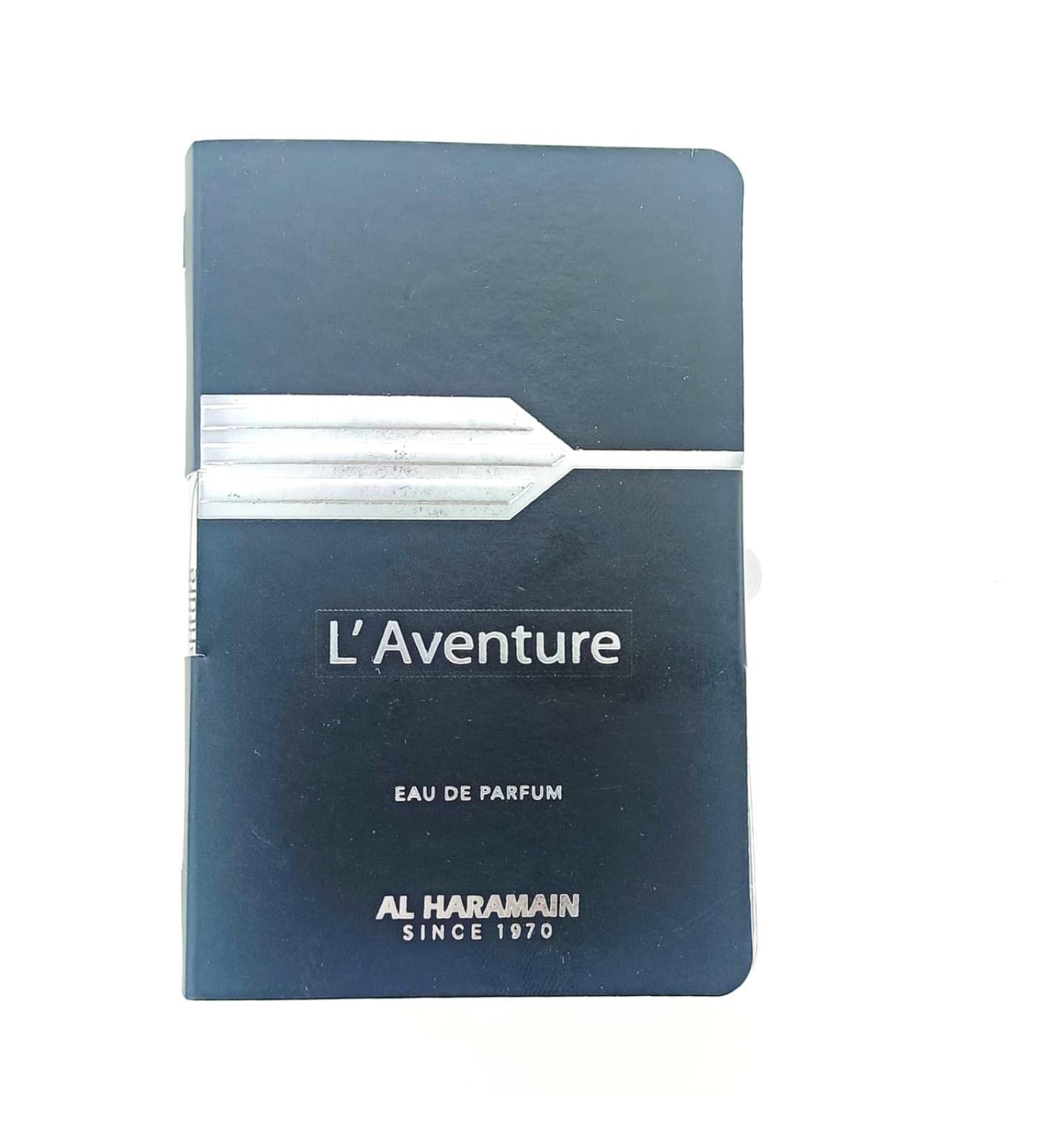 Al Haramain L'aventure for Men Eau De Parfum Vial Spray 0.02 Ounce (Pack of 6) 0.12 Ounce (Pack of 6) - Buy Online on GoSupps.com