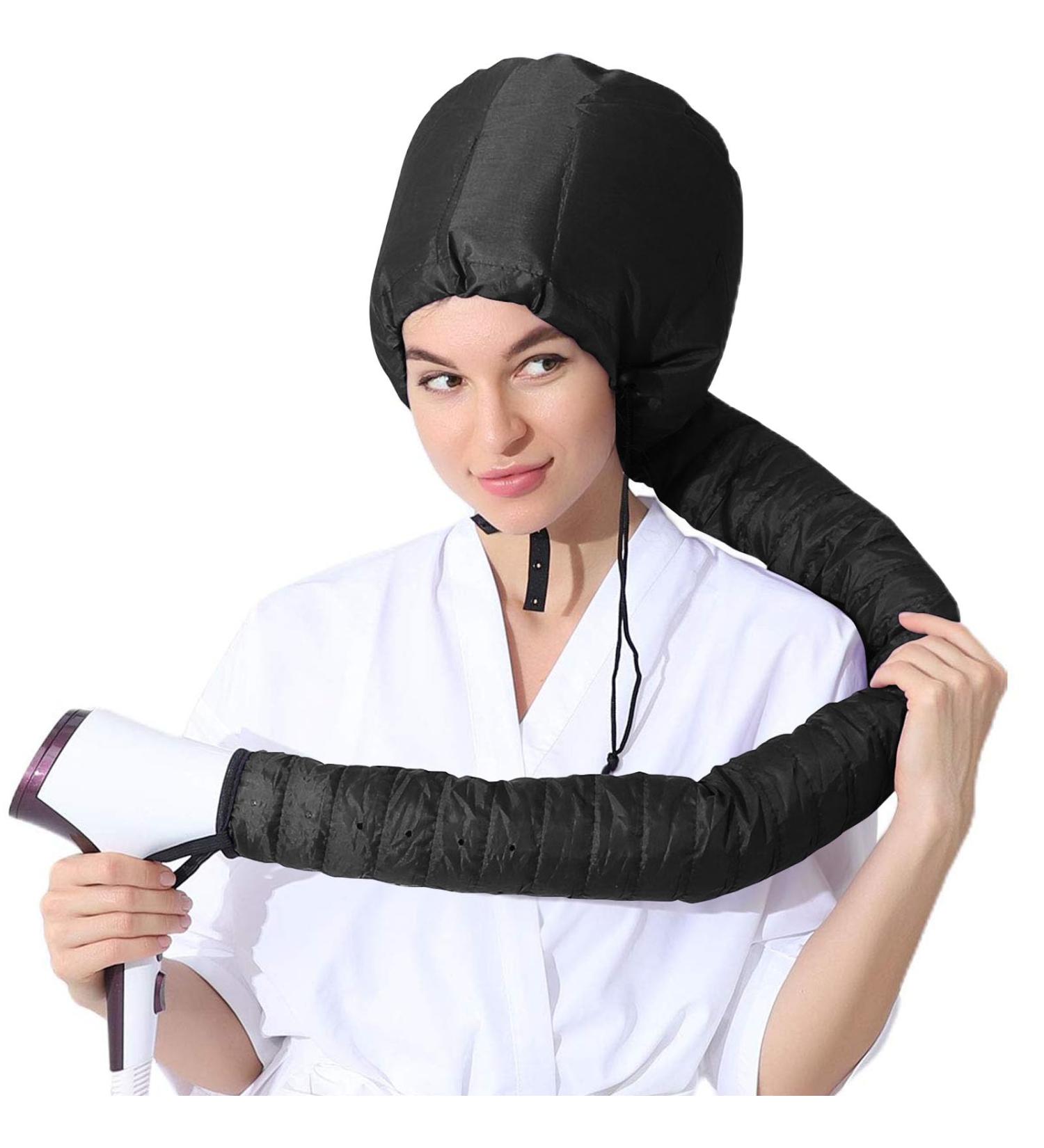 COANSEN Hair Dryer Hoods | Elastic Band Hair Dryer for Styling & Deep Care - Black - Buy Online on GoSupps.com