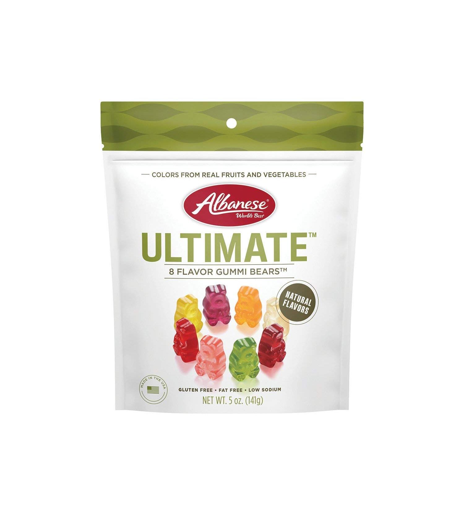 Albanese Ultimate 8 Flavor Gummi Bears 5oz - Buy Online on GoSupps.com