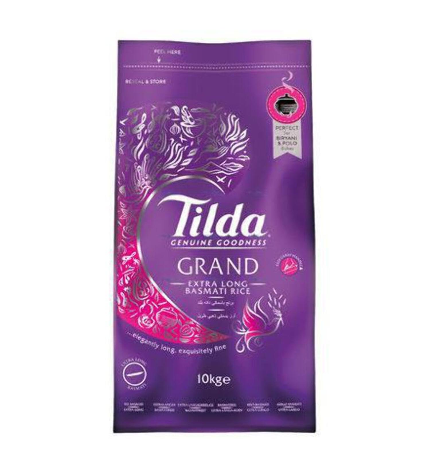 MASTilda Grand Basmati White Rice 10kg Box of 1-Fd