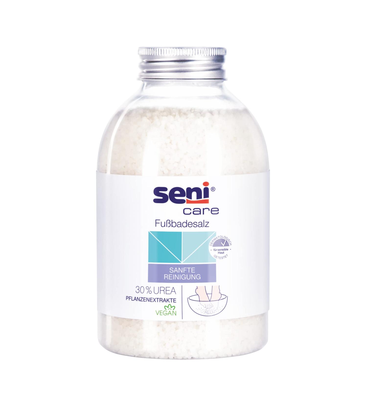  TZMO Deutschland Seni Care Foot Bath Salt 30 Urea 400 gr - Buy Online on GoSupps.com