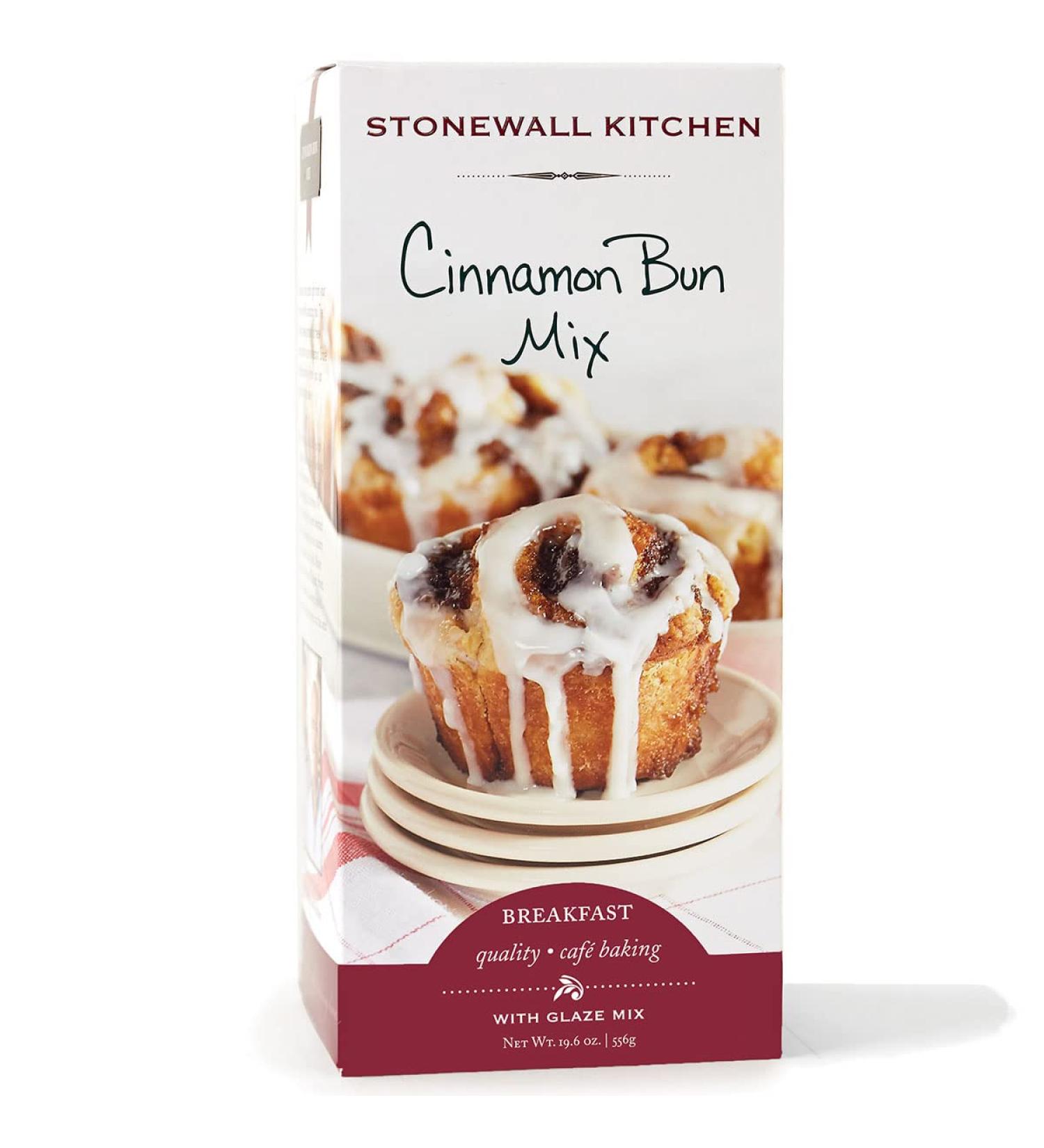 Stonewall Kitchen Cinnamon Bun Mix, 19.6 Ounce Box