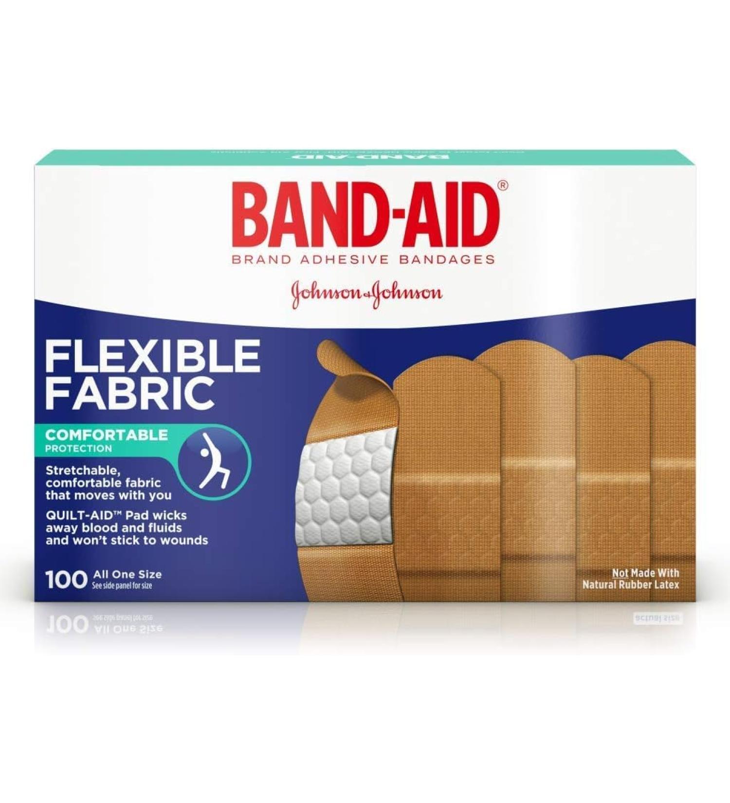 B-A Flexible Fabric Bandages - 100 Count | Durable & Comfortable International Shipping - Buy Online on GoSupps.com