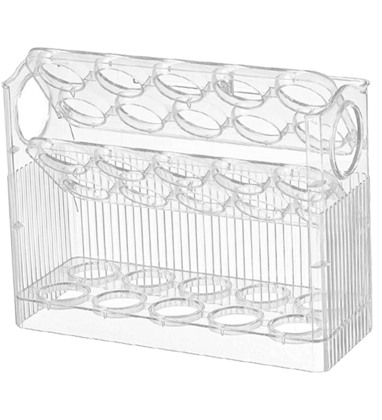 PRETYZOOM Egg Storage Box Egg Holder for Fridge Egg Preservation Holder Fridge Egg Holder Dedicated Egg Box - Buy Online on GoSupps.com