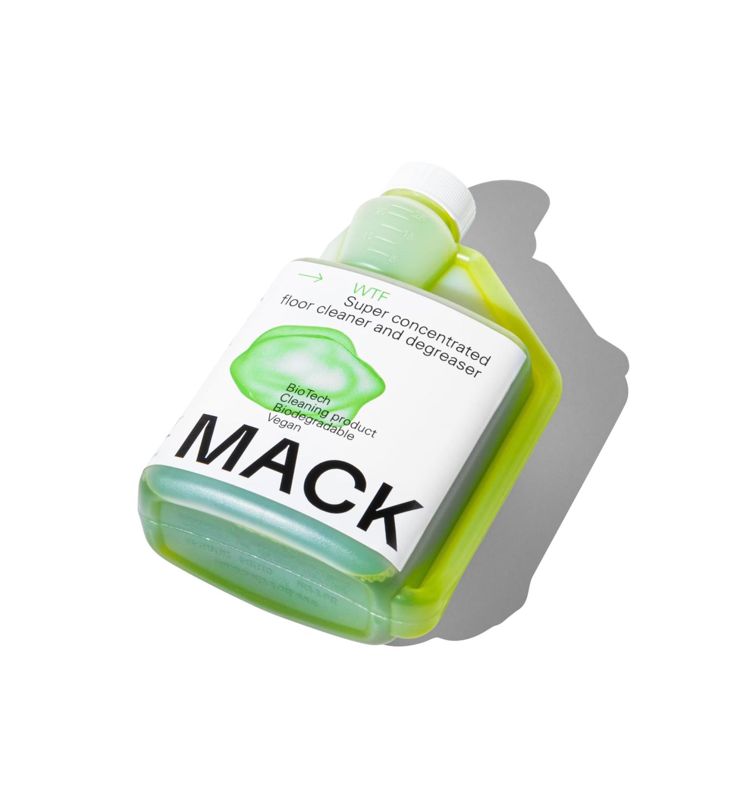 Keep It Mack - Wash Those Floors Super Concentrated Floor Cleaner (500ml BioFlask) - Eco-Friendly Economical 20 Refill Power Degreaser Continues Cleaning Only 75p/Refill - Buy Online on GoSupps.com