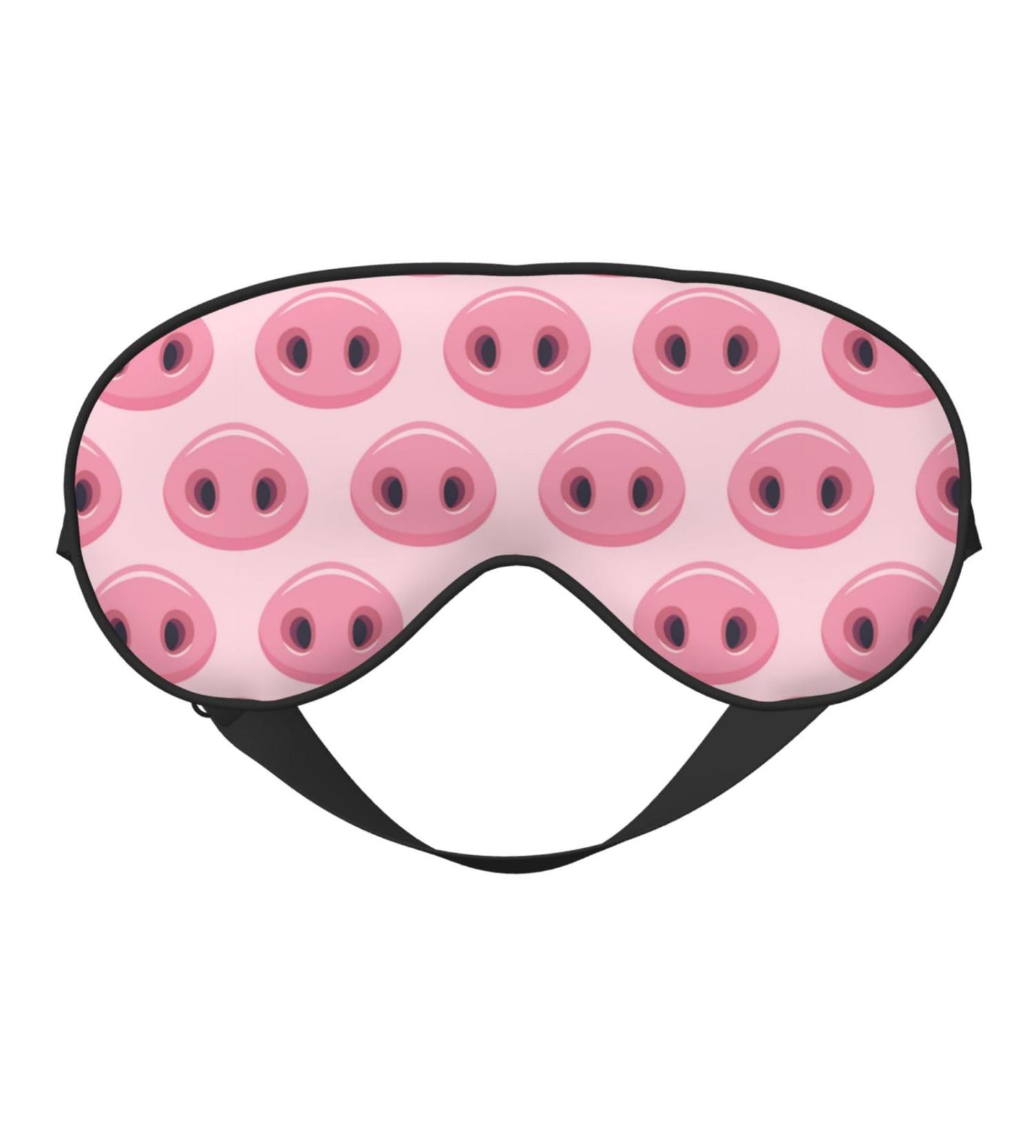 Buy Pig Nose Sleep Mask - Double-Sided Soft & Adjustable Eye Covers for Perfect Sleep & Reduced Eye Edema | International Shipping Available - Buy Online on GoSupps.com