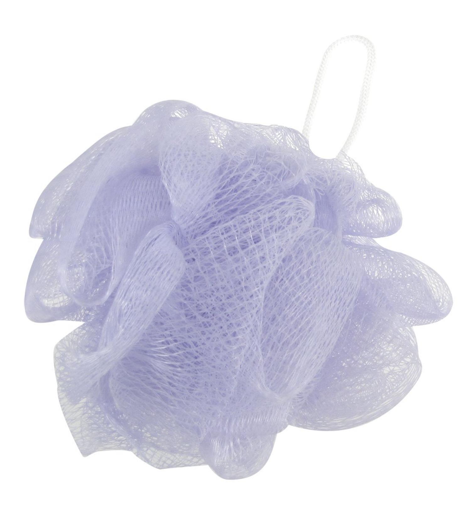 Lot de 2 balles de bain en de nylon souple Lavande (id:df 2b5 a4 5db f5b