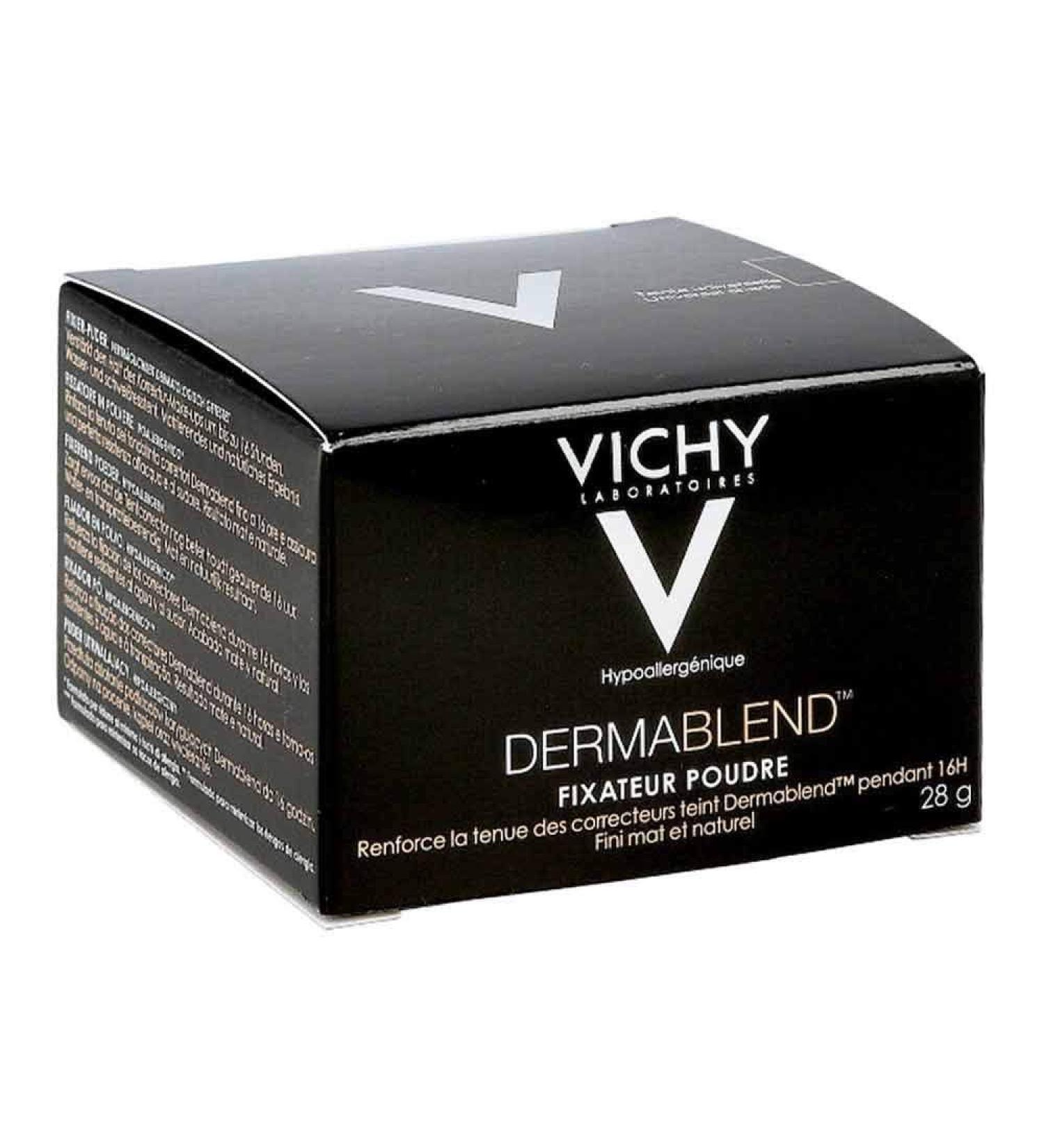 Vichy Dermablend Fixing Powder 28g - Long-Lasting Setting Powder for Flawless Makeup Finish | International Shipping Available - Buy Online on GoSupps.com