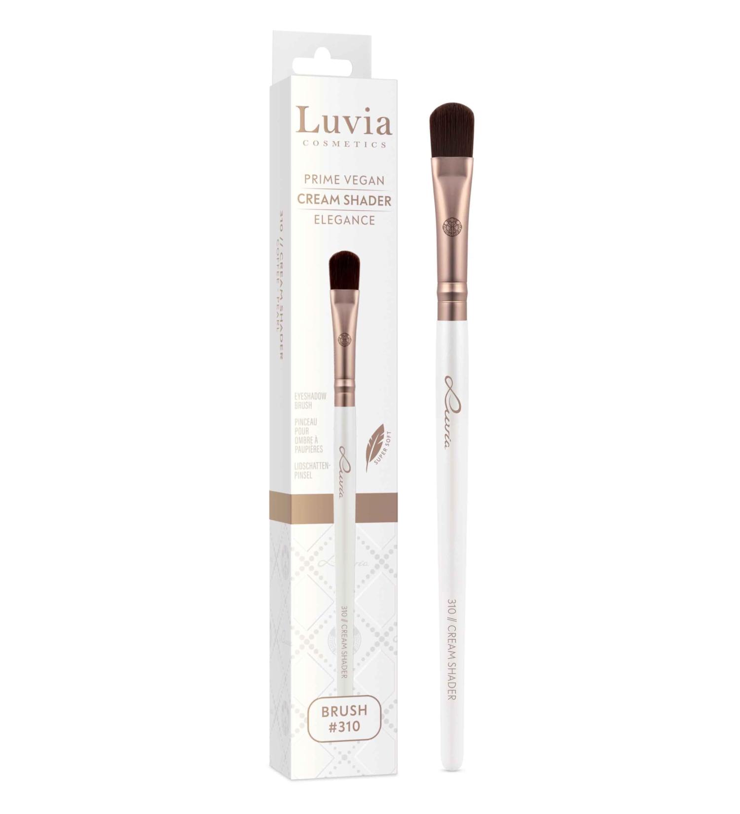 Luvia Professional Makeup Brush Liquid Eyeshadow Make-Up Brush Concealer Brush Vegan Cosmetic Brush 310 // Cream Shader Elegance - Buy Online on GoSupps.com
