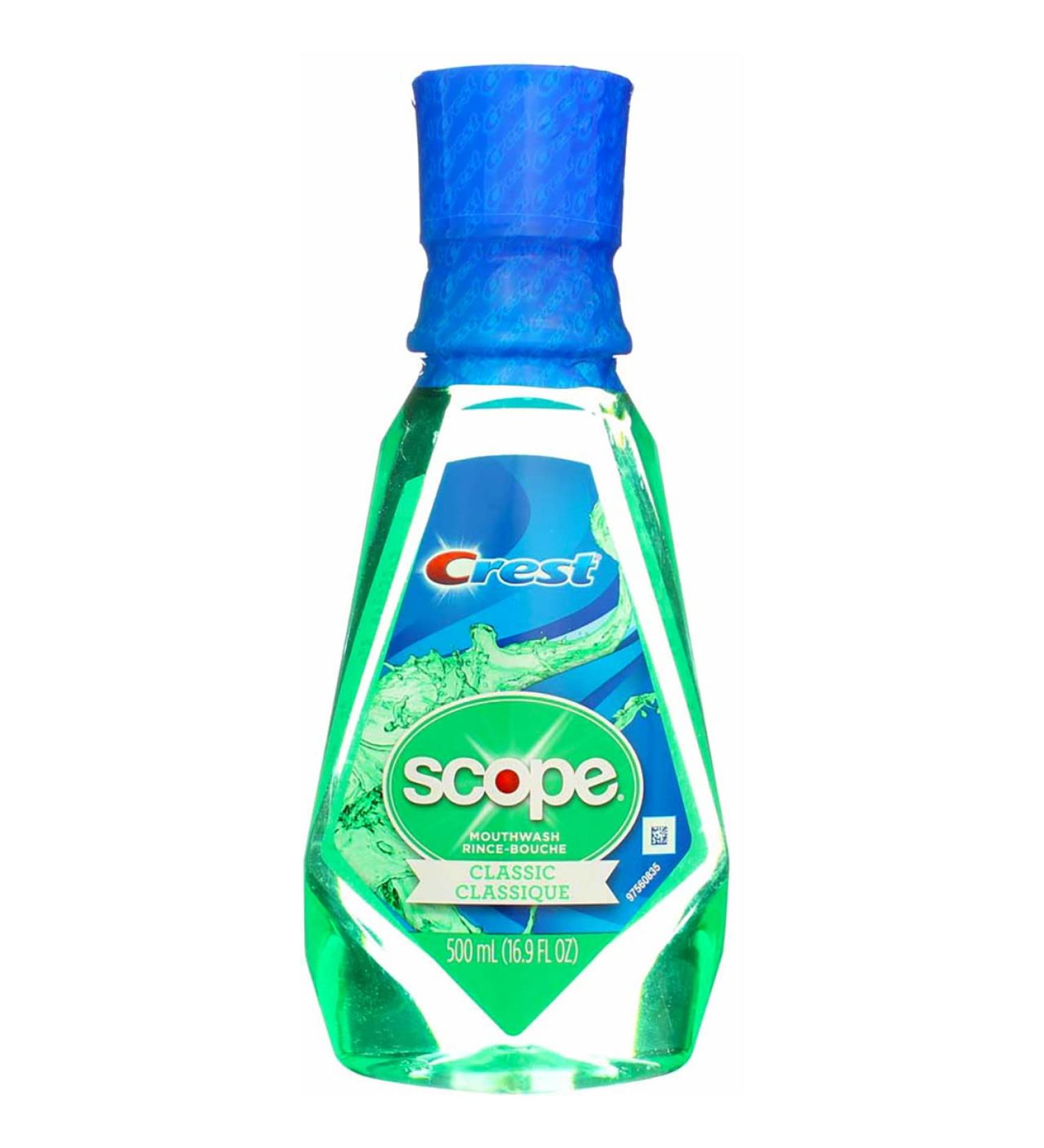 Crest Scope Classic Mouthwash Original 16.9 fl oz (2 Pack) (Bundle) - Buy Online on GoSupps.com