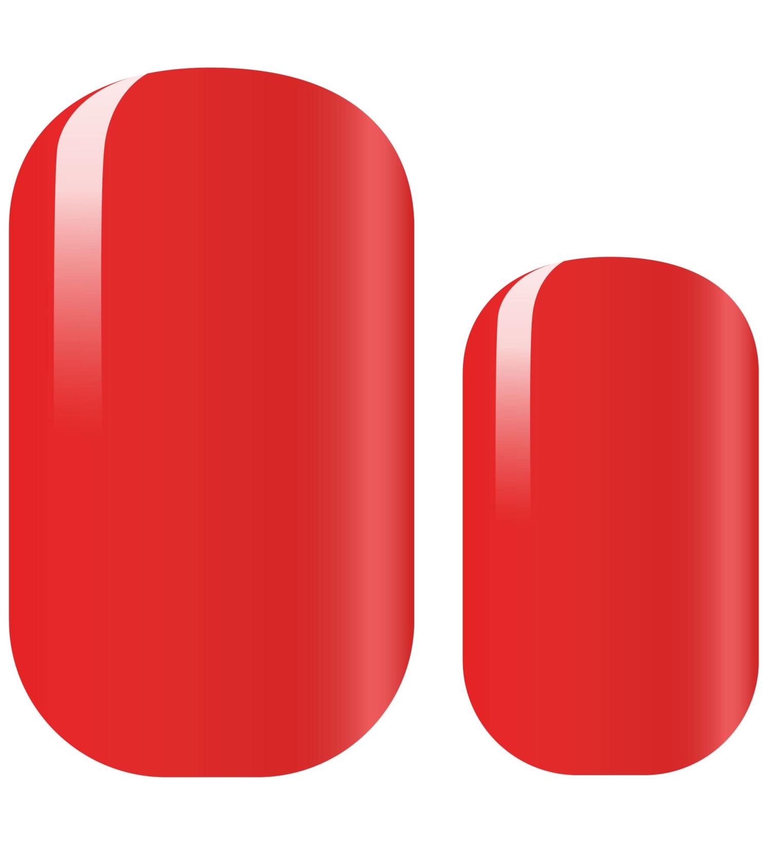 Shop Avoa Beauty Femme Fatale Nail Film Red & Cherry Red Self-Adhesive Nail Wraps | Long-Lasting Monochrome Design | International Shipping - Buy Online on GoSupps.com