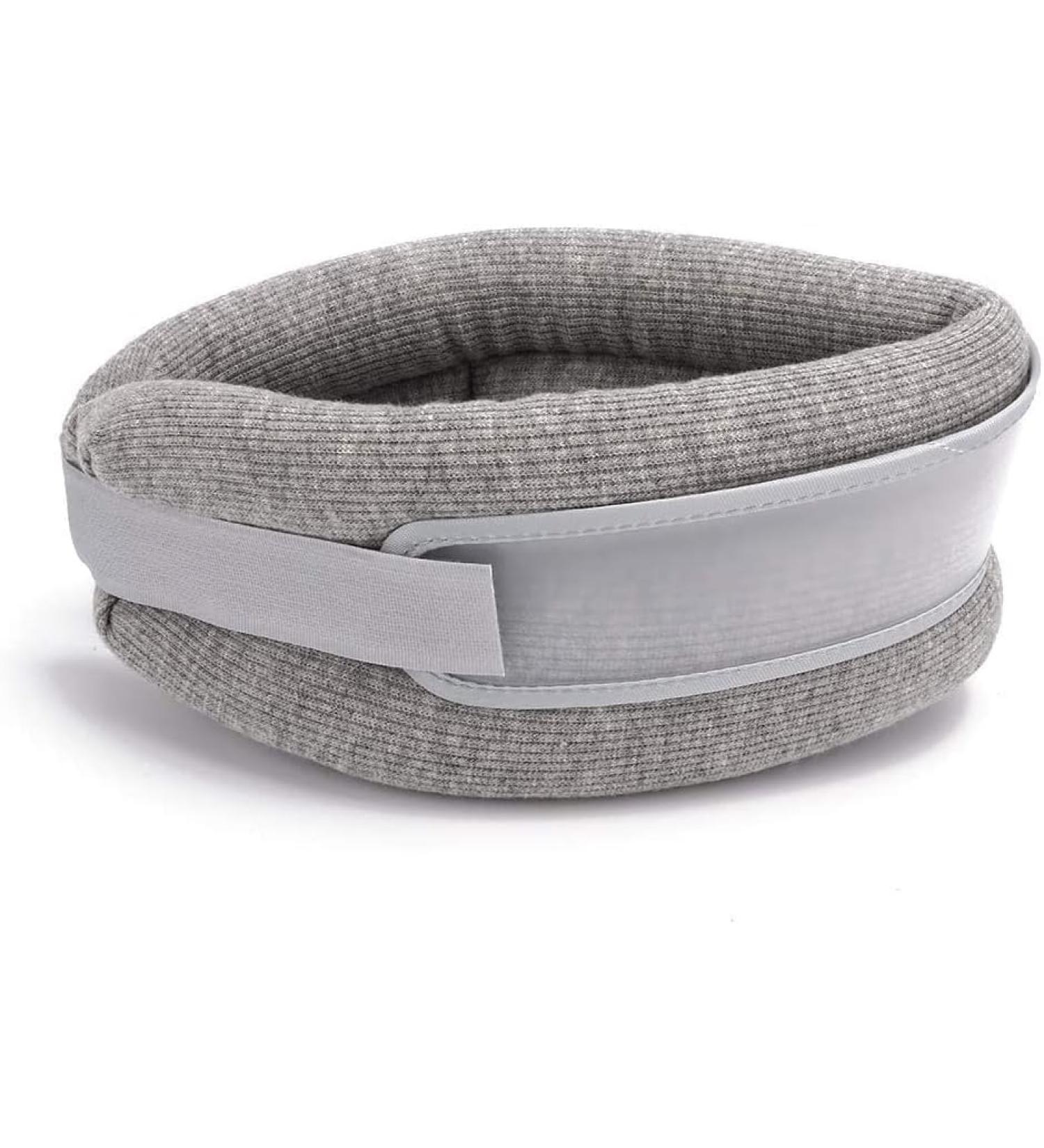 Jlaser Neck Protection Device - Adjustable Breathable Support Collar & Stretcher for Spine Pain Relief - Grigio Color - Buy Online on GoSupps.com
