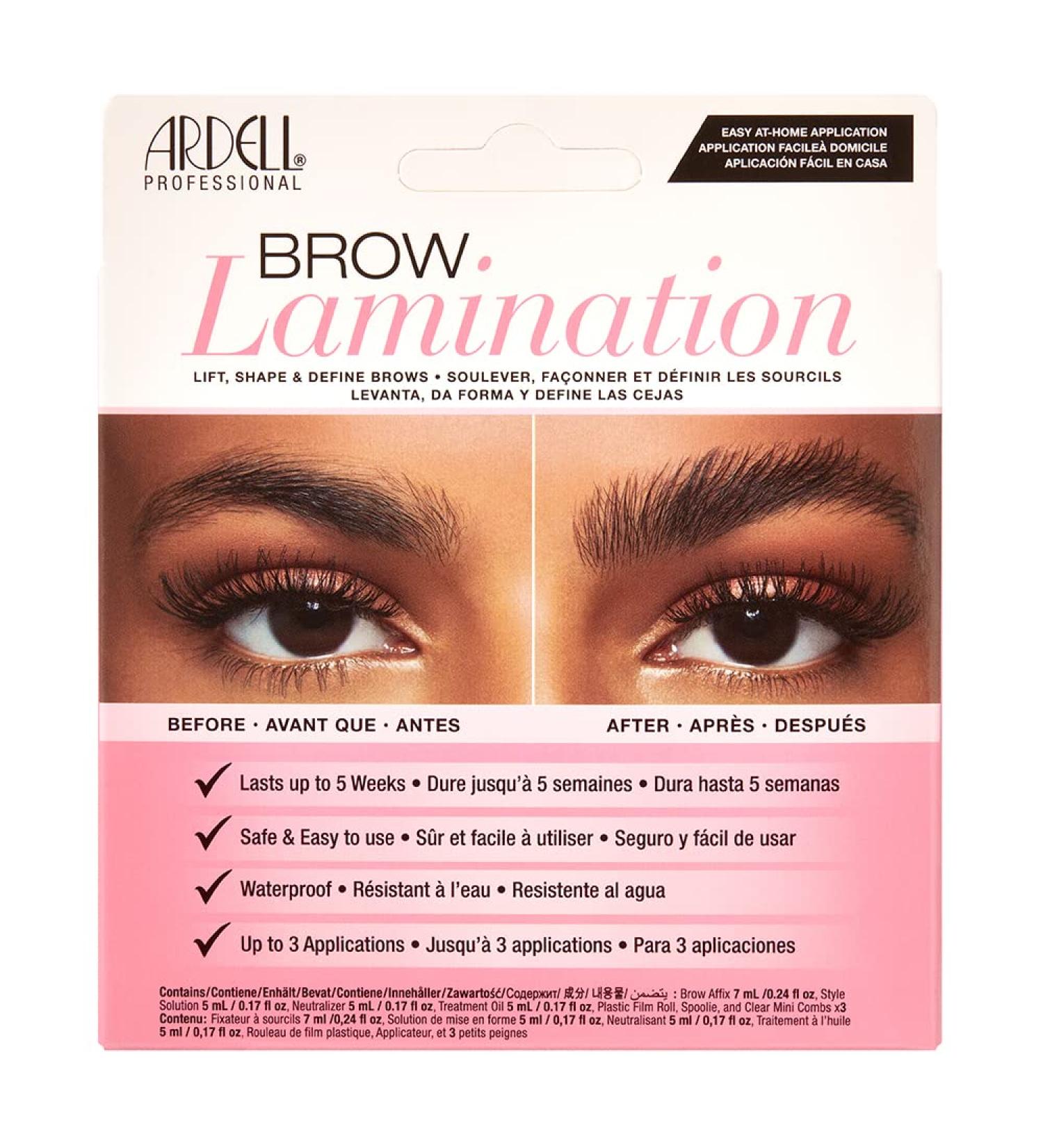 Ardell Brow Lamination Kit for Defined and Tamed Brows - Buy Online on GoSupps.com