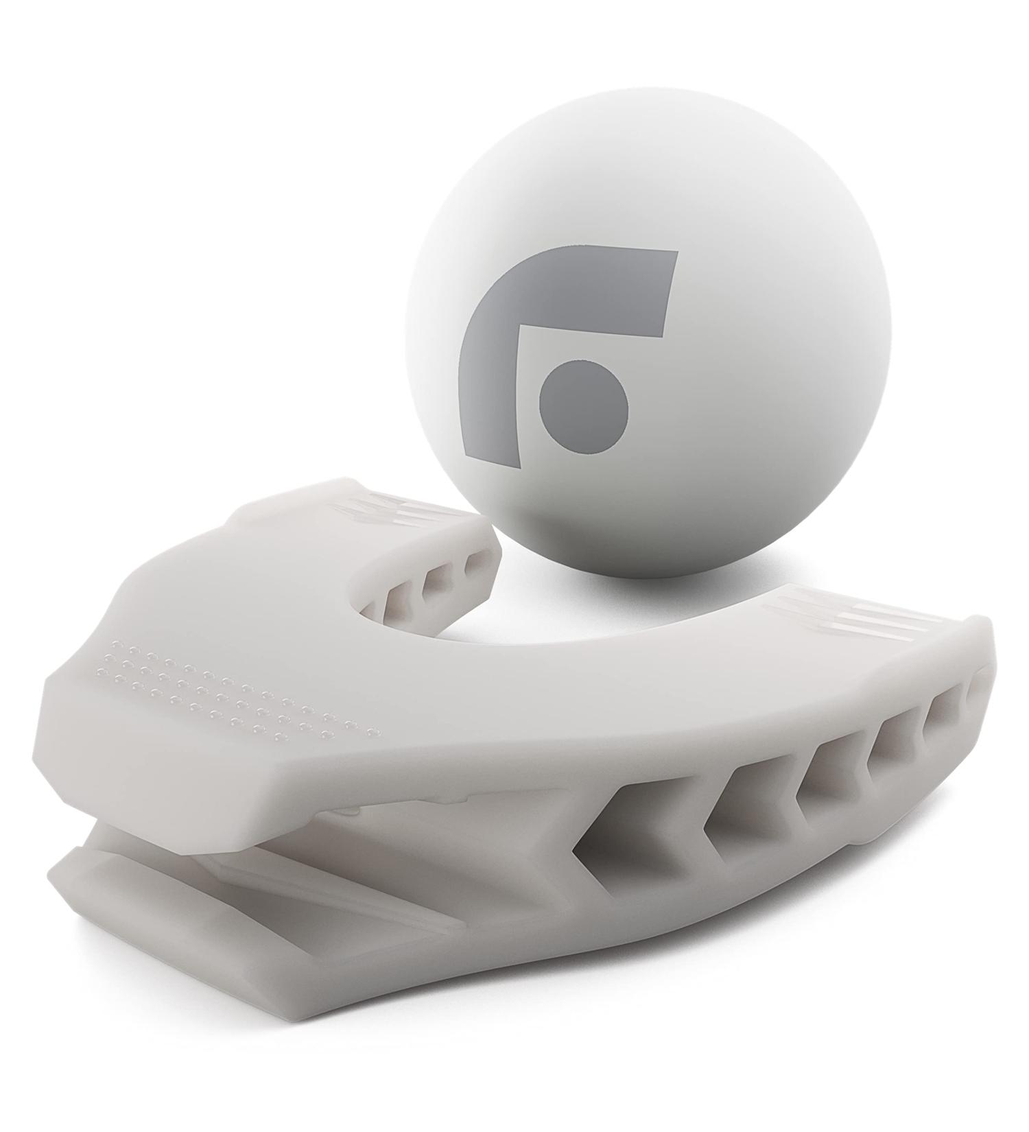 Fitbite Premium Facial Exerciser - Jawline Exerciser for Men and Women | Tighten, Tone & Strengthen | Food-grade Silicone | Grey - Buy Online on GoSupps.com