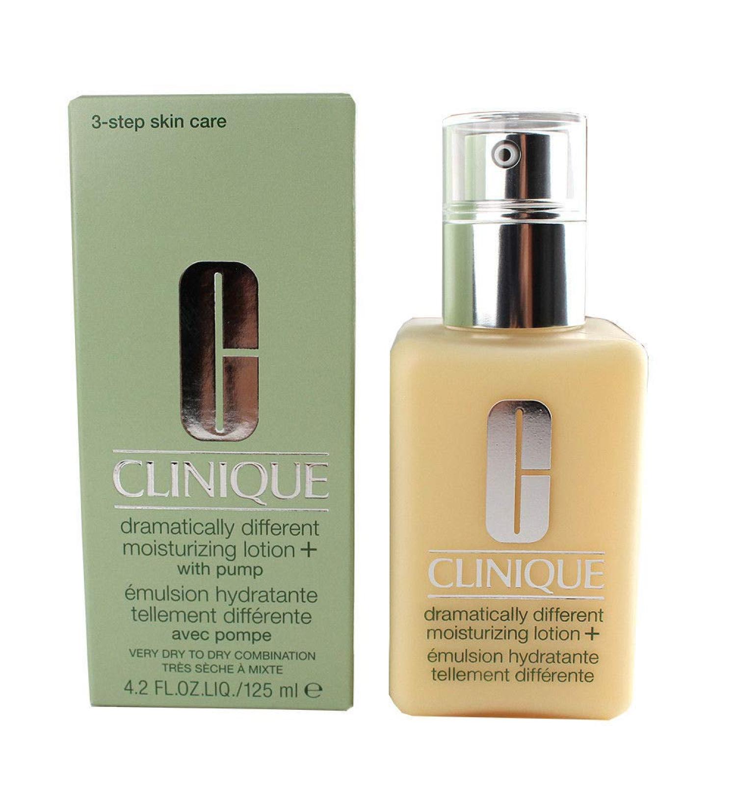1 Pack Pump Very Dry to Dry Combination Skin Clinique - Dramatically Different Moisturizing Lotion + 4.2oz/ 125ml 1 Packs
