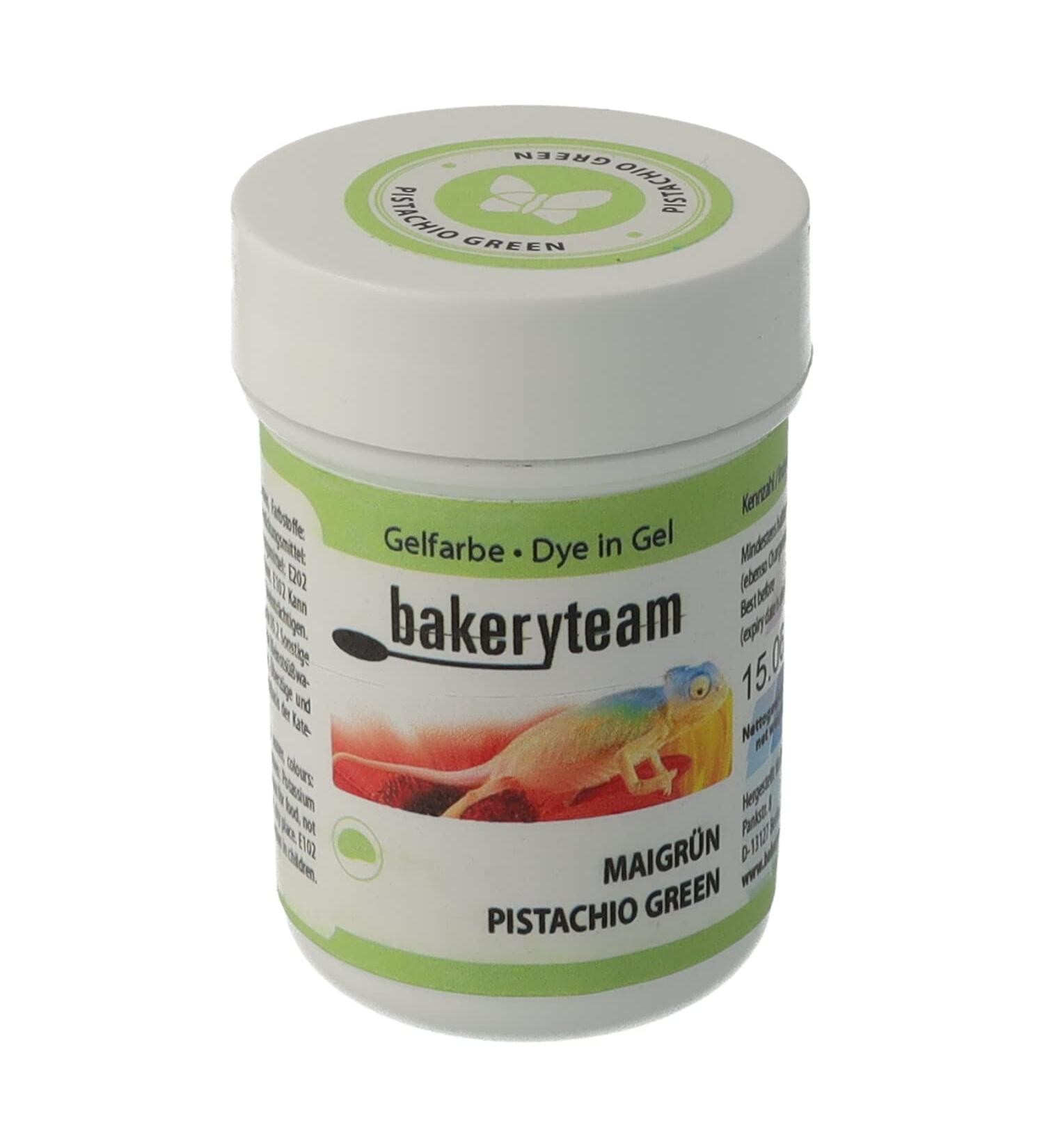 bakeryteam Food Coloring Icing Color Gel Color May Green 35g