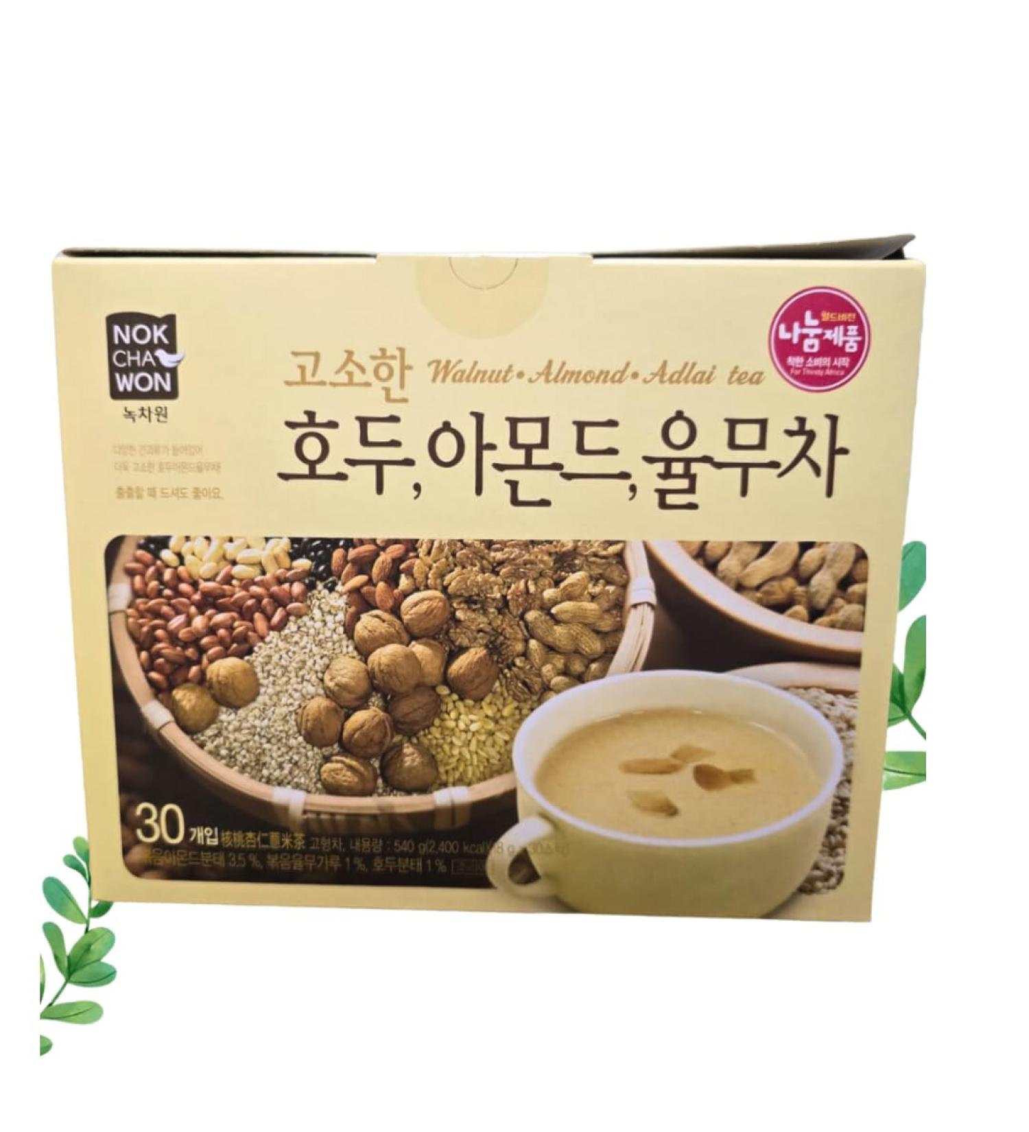 Walnut Almond and Adlai Tea | 30 Sachets - Buy Online on GoSupps.com