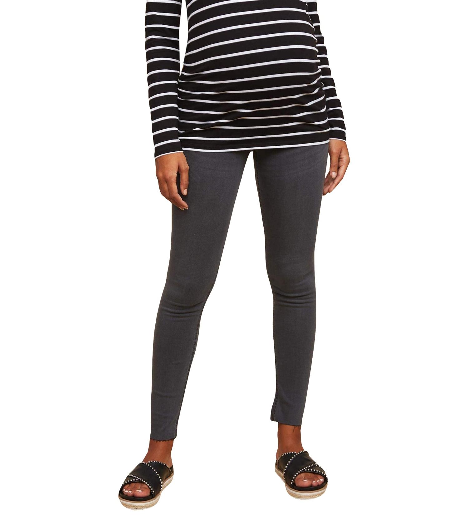 Motherhood Maternity Indigo Blue Stretch Secret Fit Belly Ankle Denim Jegging Jeans - Grey Wash | Women's Maternity Clothing - Buy Online on GoSupps.com