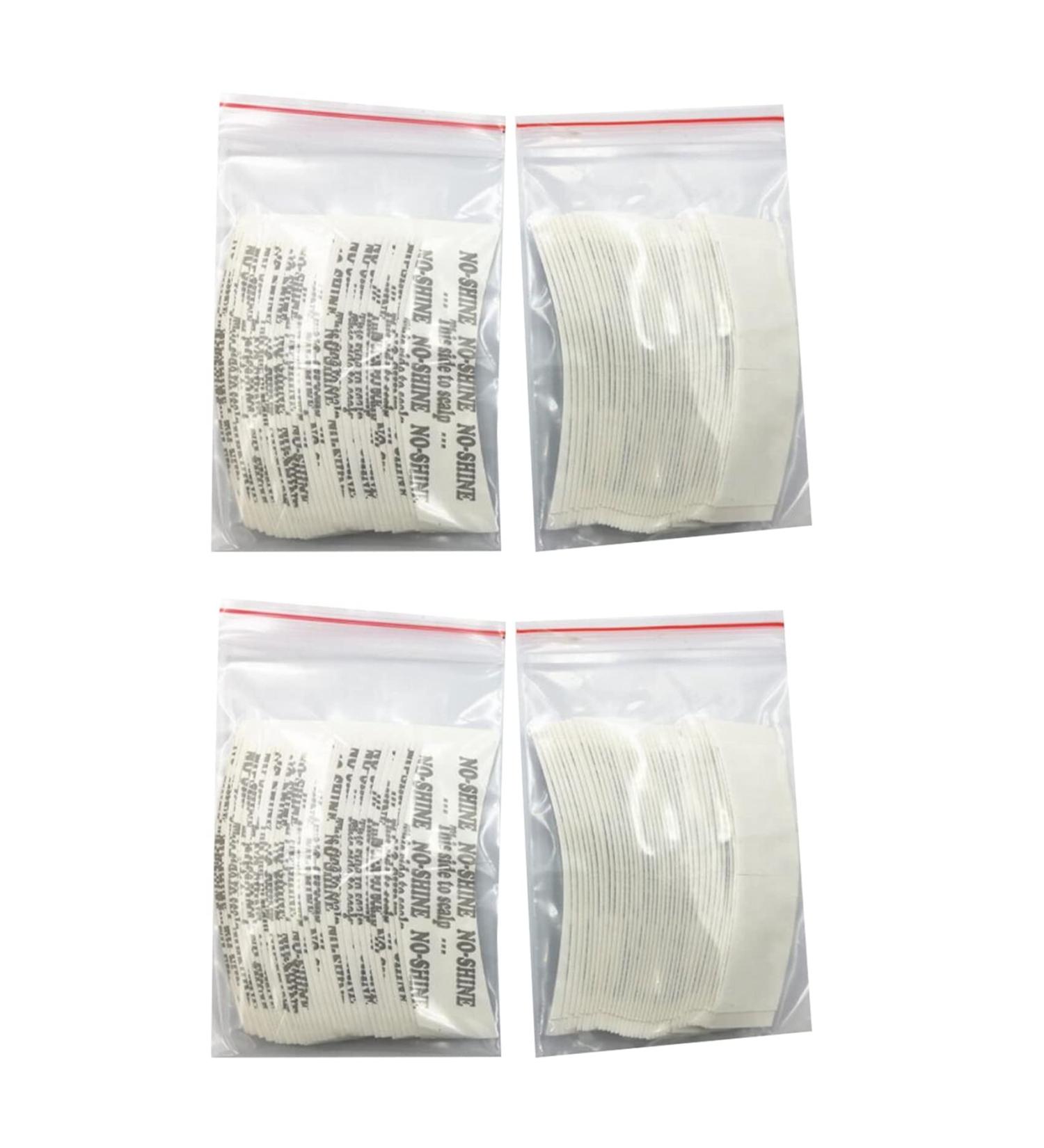 AuntYou 144Pc No-Shine Wig Tape Double Adhesive Hair Extension Tape Strips Waterproof for Toupee/Lace Front Wigs Film Bonding - Buy Online on GoSupps.com