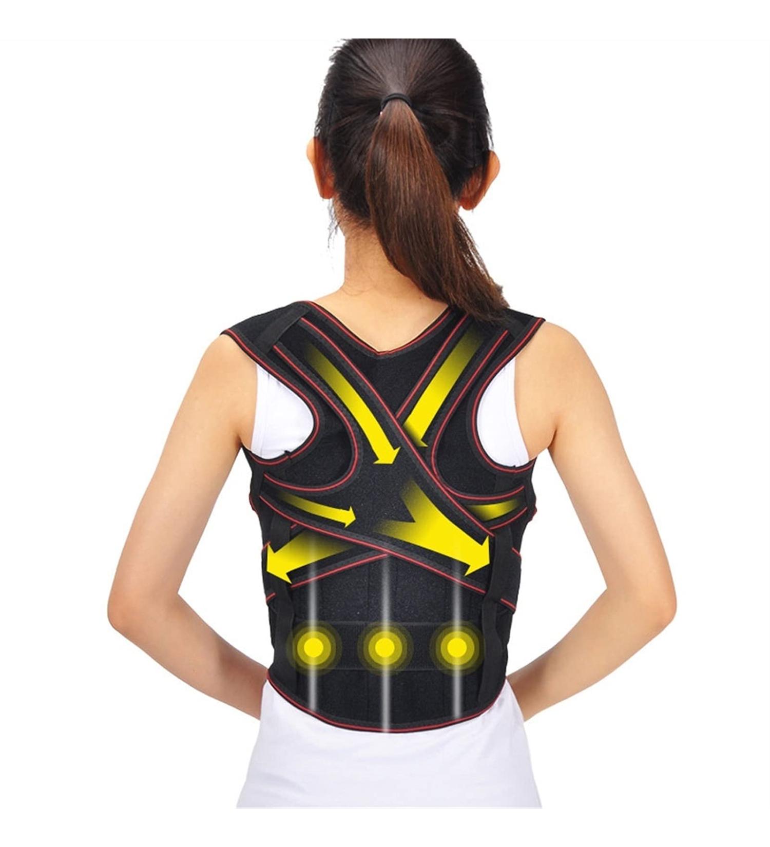 Back Braces Posture Corrector Waist Trainer Vests Tummy Control Body Shapers for Humpback Spinal Neck Shoulder and Full Back Support Lumbar Waist Belt (Size : Medium) (Small) - Buy Online on GoSupps.com
