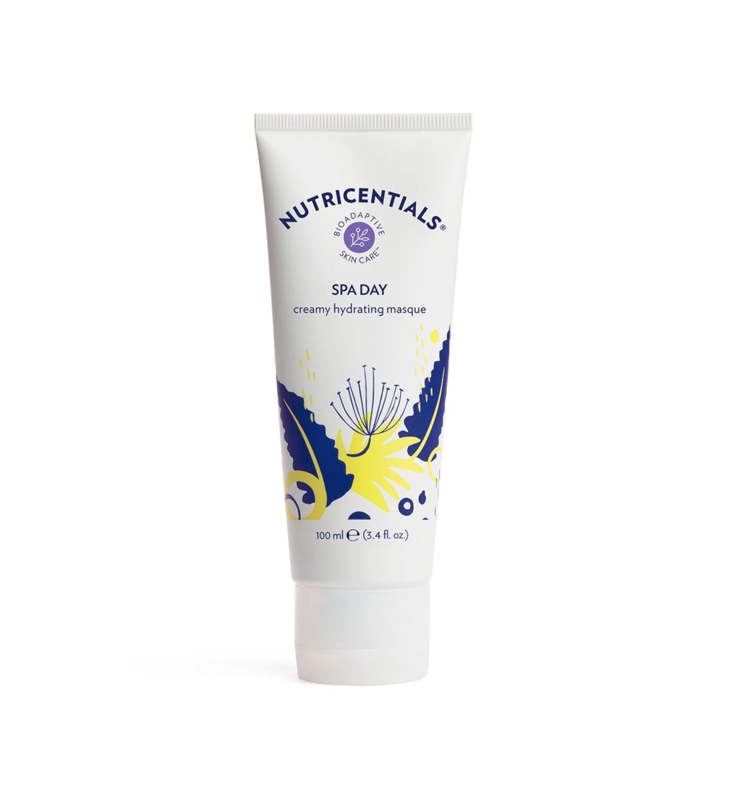 Nutricentials Spa Day Creamy Hydrating Masque 3.4 Oz | Nourishing Cactus & Pine Cone Extracts for Soothe Moisturize & Radiant Skin - International Shipping Available - Buy Online on GoSupps.com