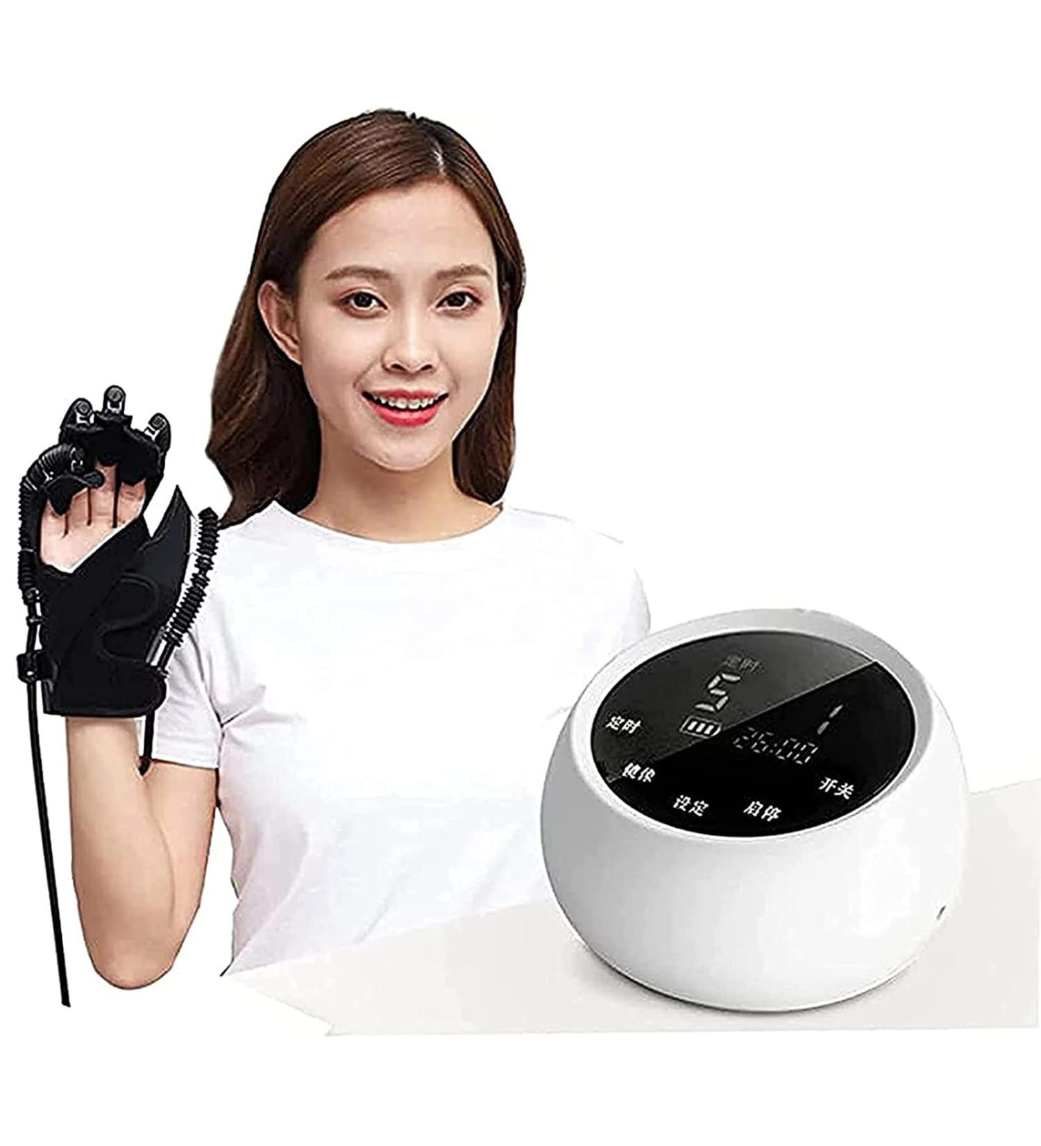 ZZBB Electric Rehabilitation Robot Gloves Finger Training Device for Training Finger Flexion Correction Stroke Hemiplegia Training for Patients with Hand Dysfunction right Medium - Buy Online on GoSupps.com