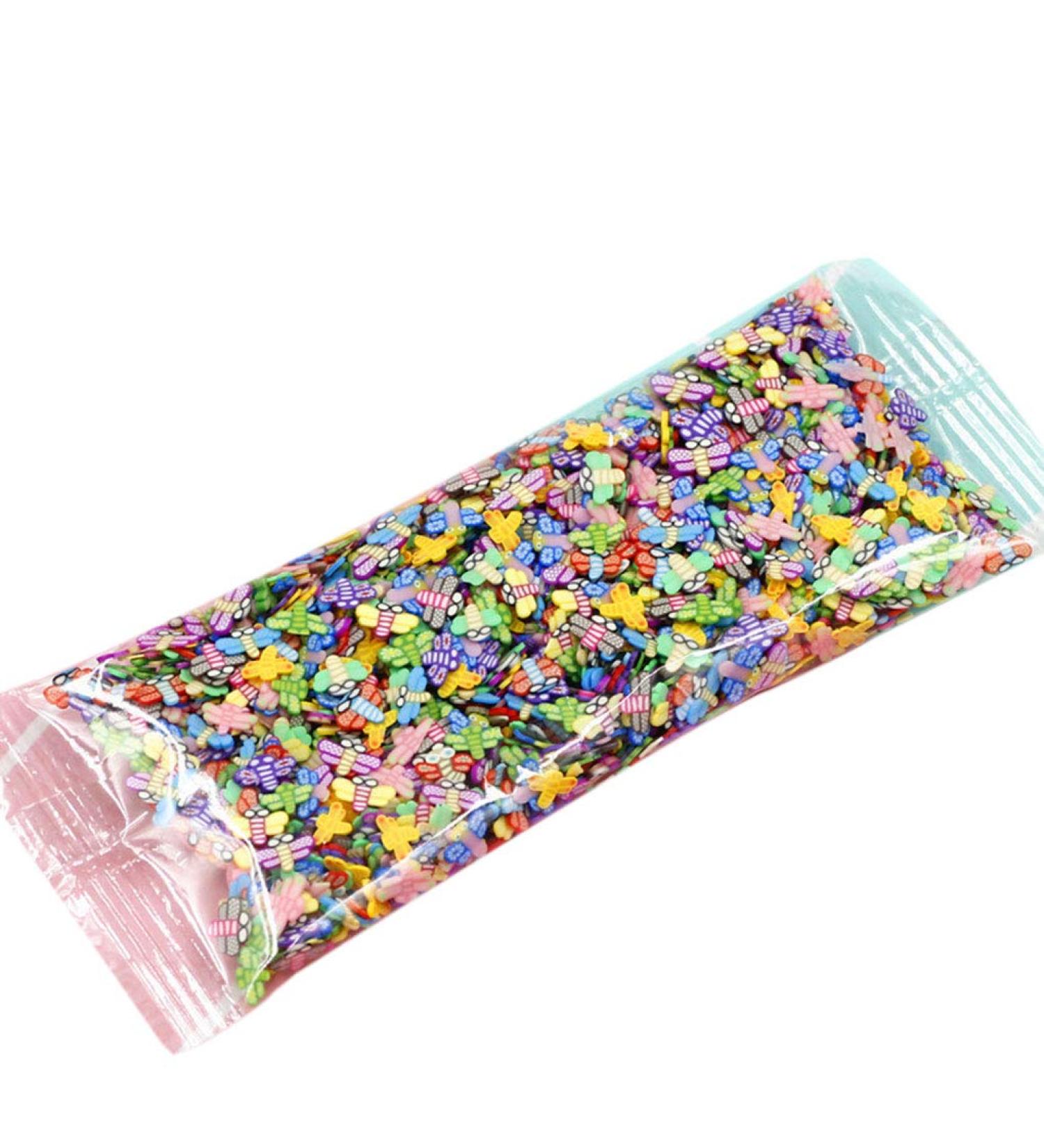 Rongweiwang 1000 Pieces 3D Polymer Nail Art Stickers - Star Cartoon Flower & Fruit Designs for Manicure Decor - Buy Online on GoSupps.com