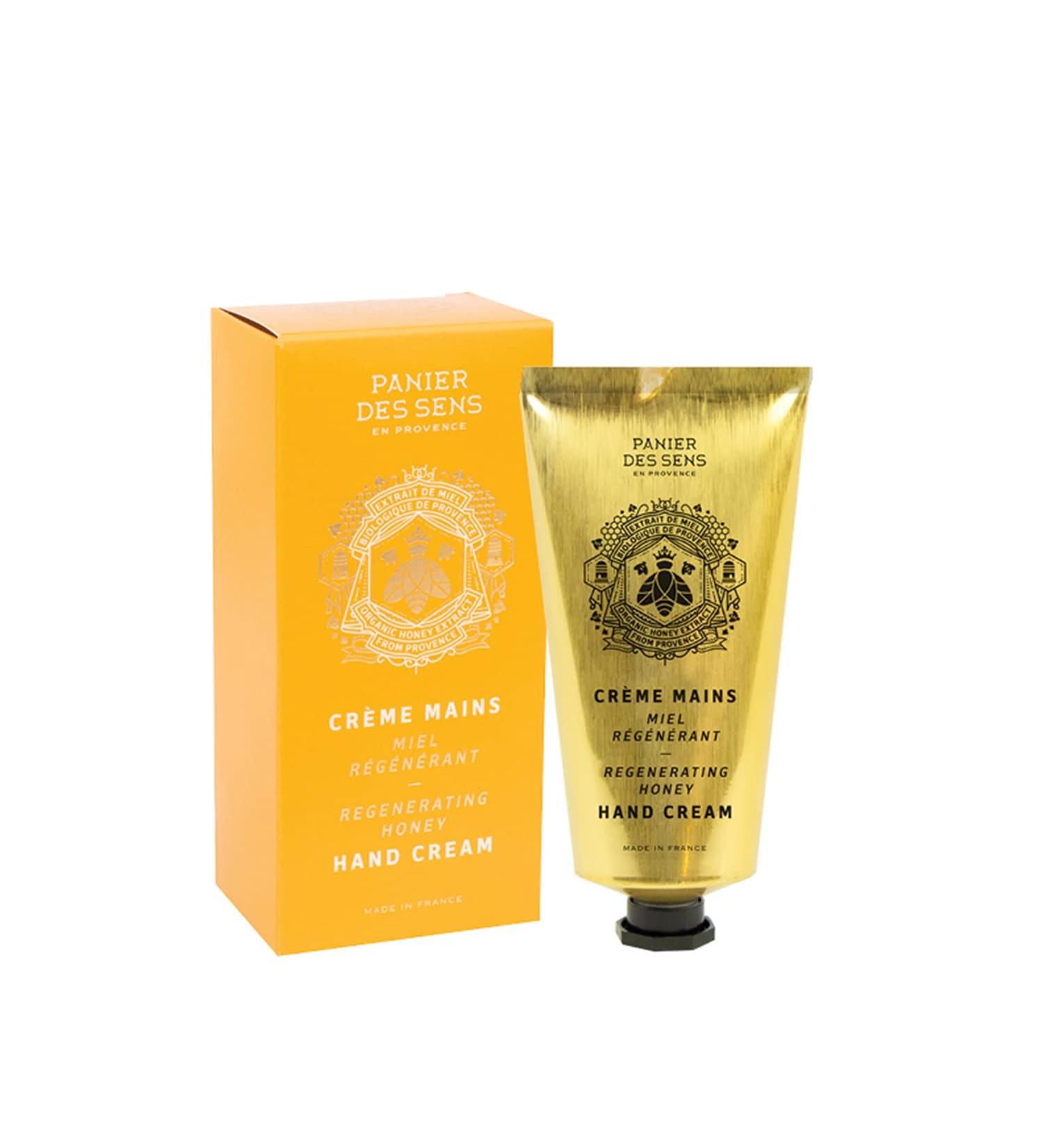 Buy Bread the Sens Hand Cream - 97% Natural Honey Lotion for Very Dry Hands & Skin | Shea Butter & Almond Oil | French Hand Care 75ml - Buy Online on GoSupps.com