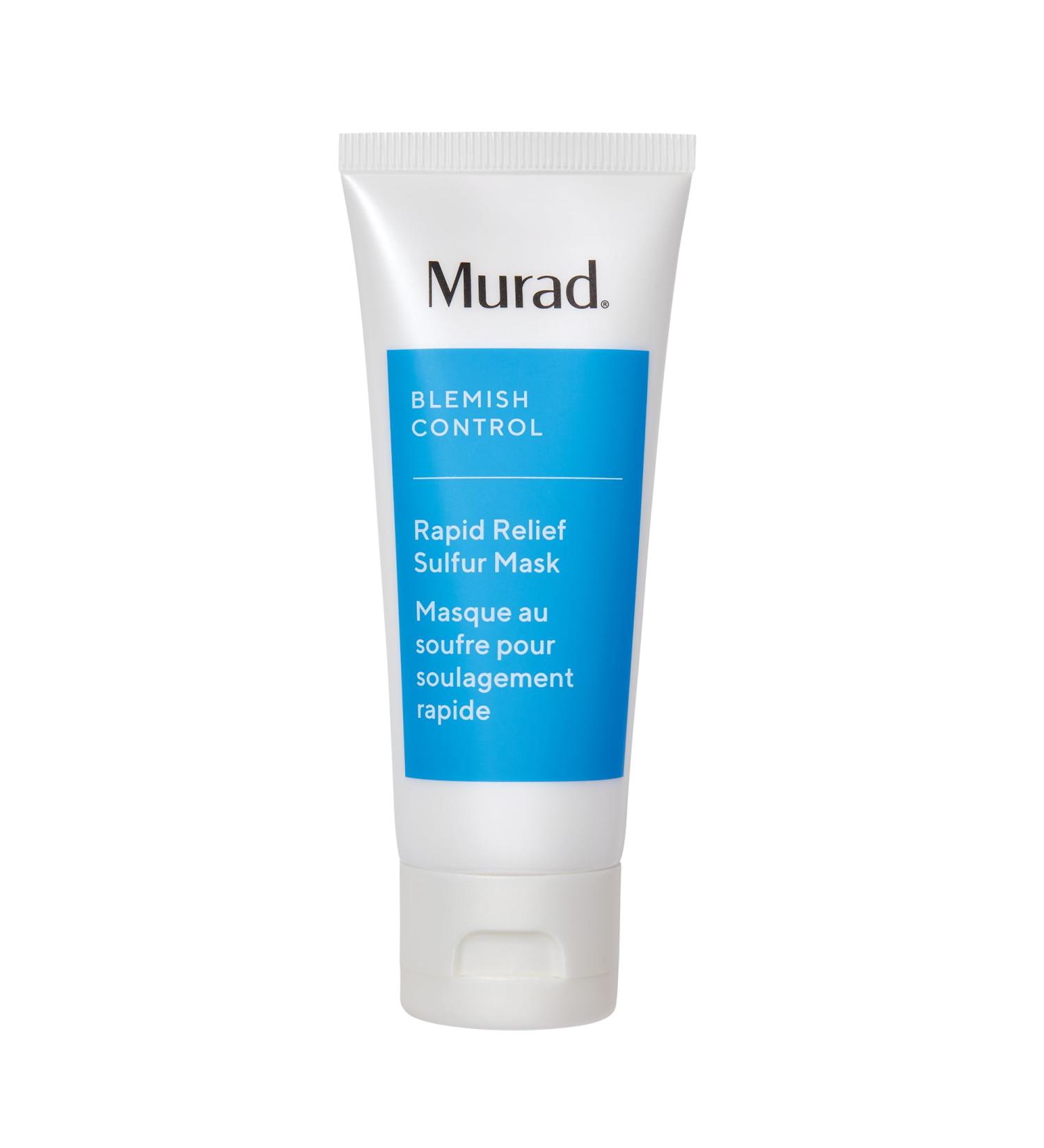 Murad Rapid Relief Sulfur Mask - Blemish Control Clay Face Mask with Salicylic Acid - 75ml - Buy Online on GoSupps.com