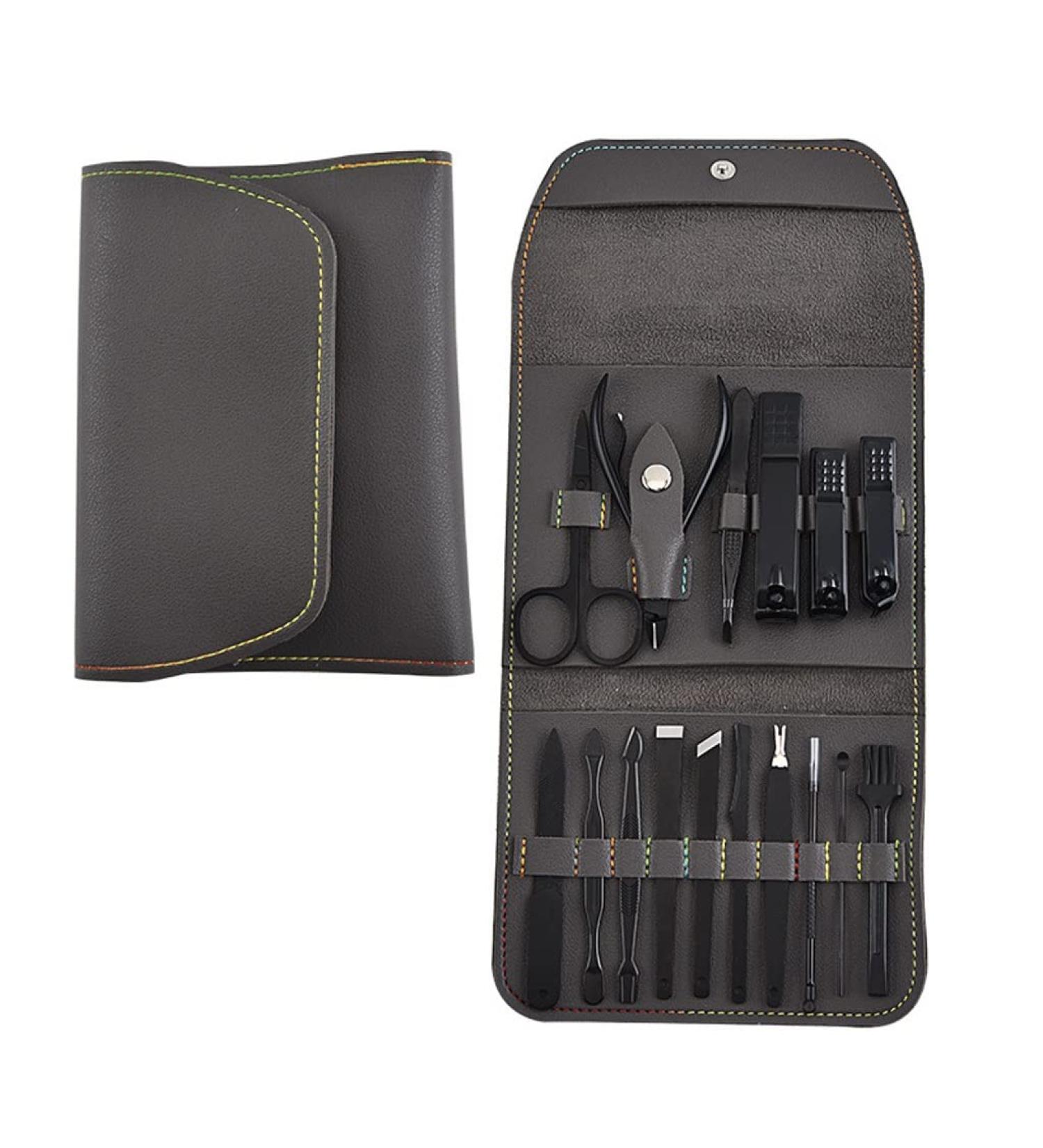 Nail Clippers Set Nail Clipper Set 16-in-1 Renovation Manicure Tool Set Beauty Care Set Suitable for Family Outdoor Travel Best Gift (Color : D) - Buy Online on GoSupps.com