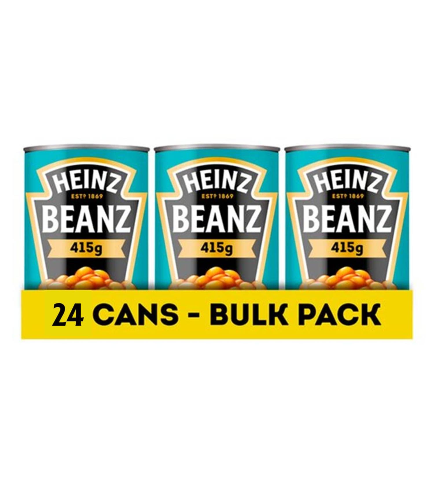 Heinz Baked Beans 415g 24 Pack - Buy in Bulk | Fast International Shipping - Buy Online on GoSupps.com