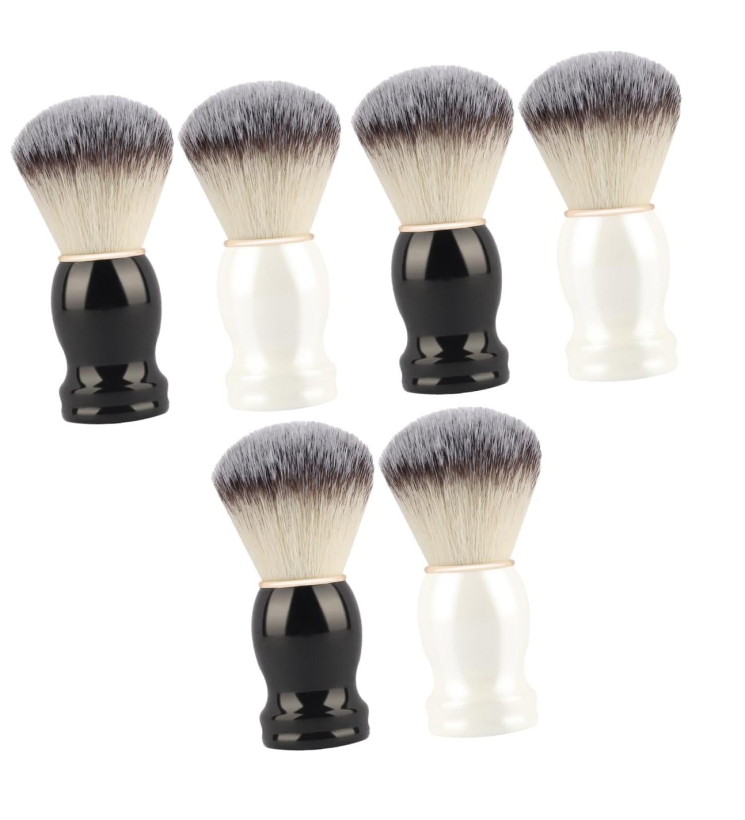 FOMIYES 6 STK Manual Razor Brush Cleaning Tools - Shaving Brush Set for Men - High-Quality Fiber Hairbrushes - Perfect for Razor Maintenance - International Shipping Available - Buy Online on GoSupps.com