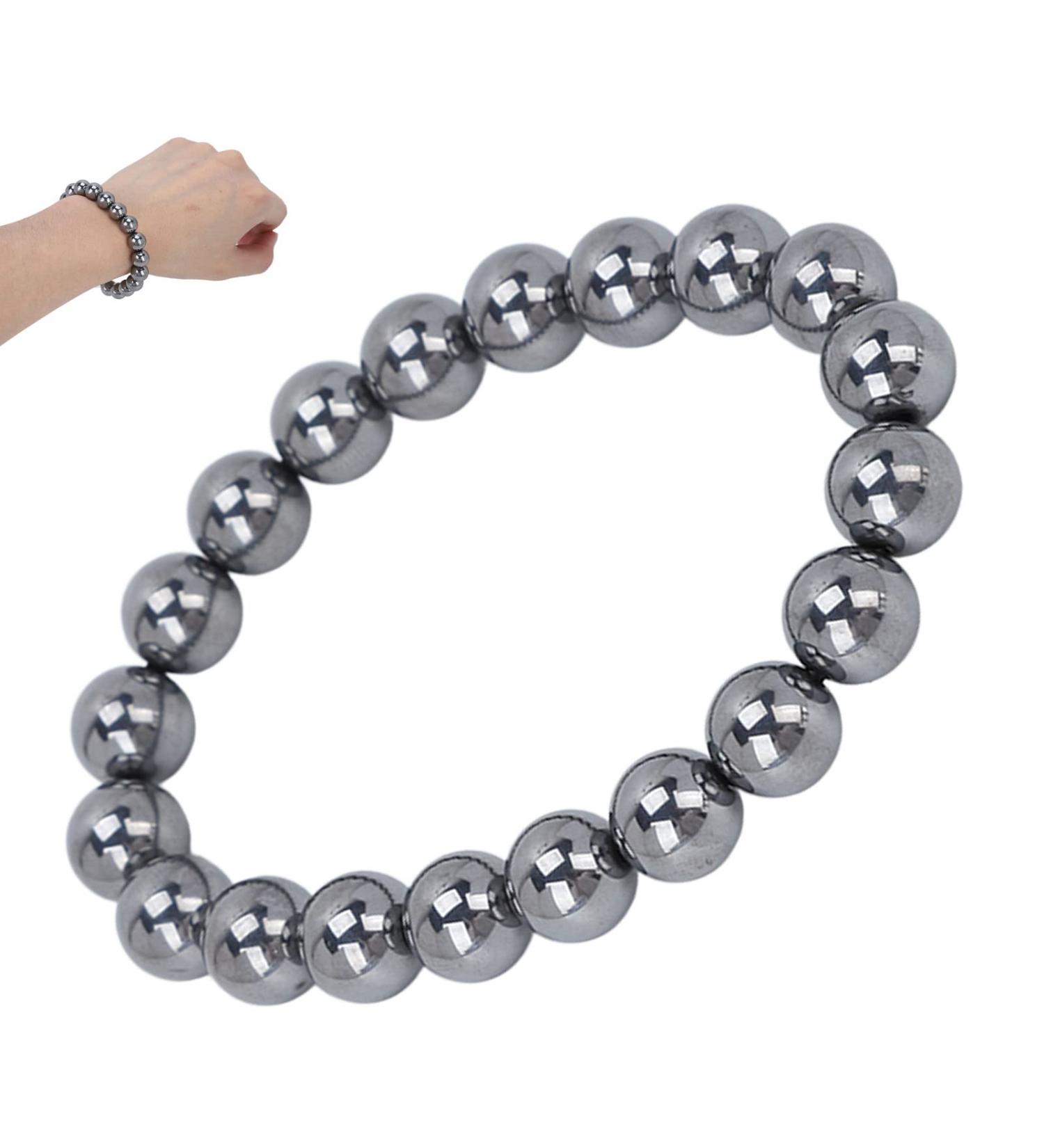 Fashionable Terahertz Bracelet for Men & Women | Natural Energy & Fatigue Relief | Perfect Gift for Couples & Father's Day Jewelry - Buy Online on GoSupps.com