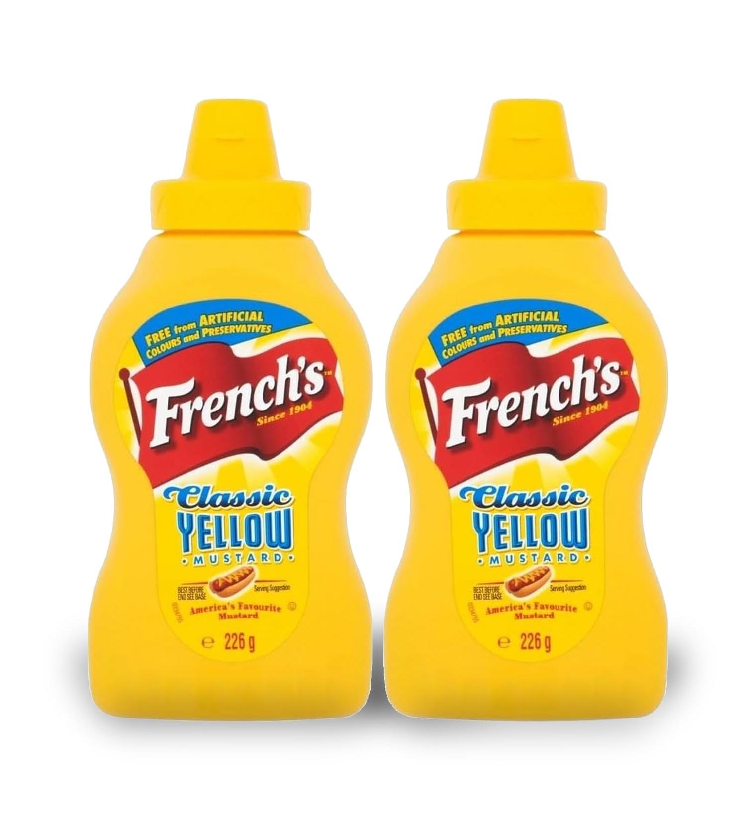 Classic French Yellow Mustard (226g) - 2 Pack